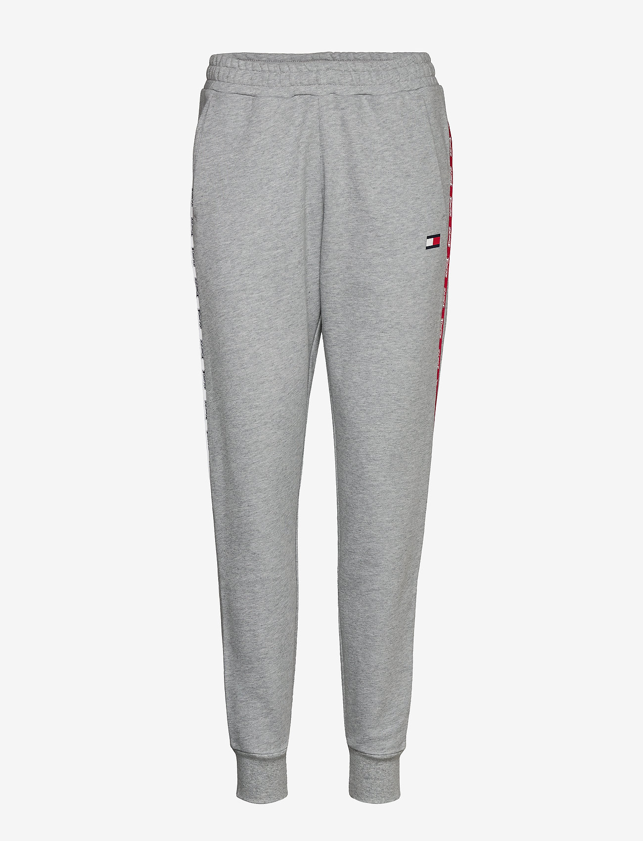 Tommy Sport - CUFFED PANT PIPING - grey heather - 0