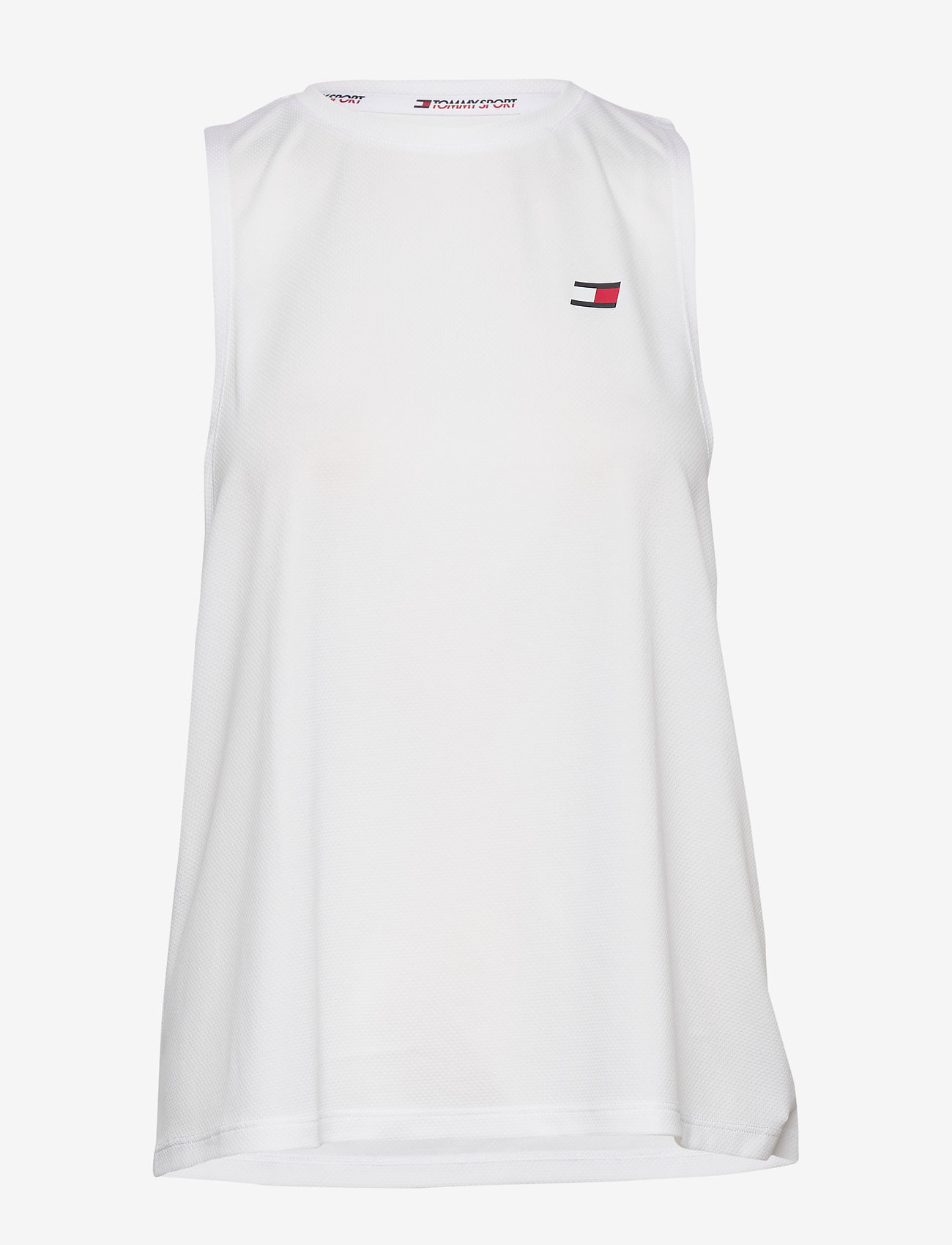 PERFORMANCE PRINTED TANK TOP - WHITE