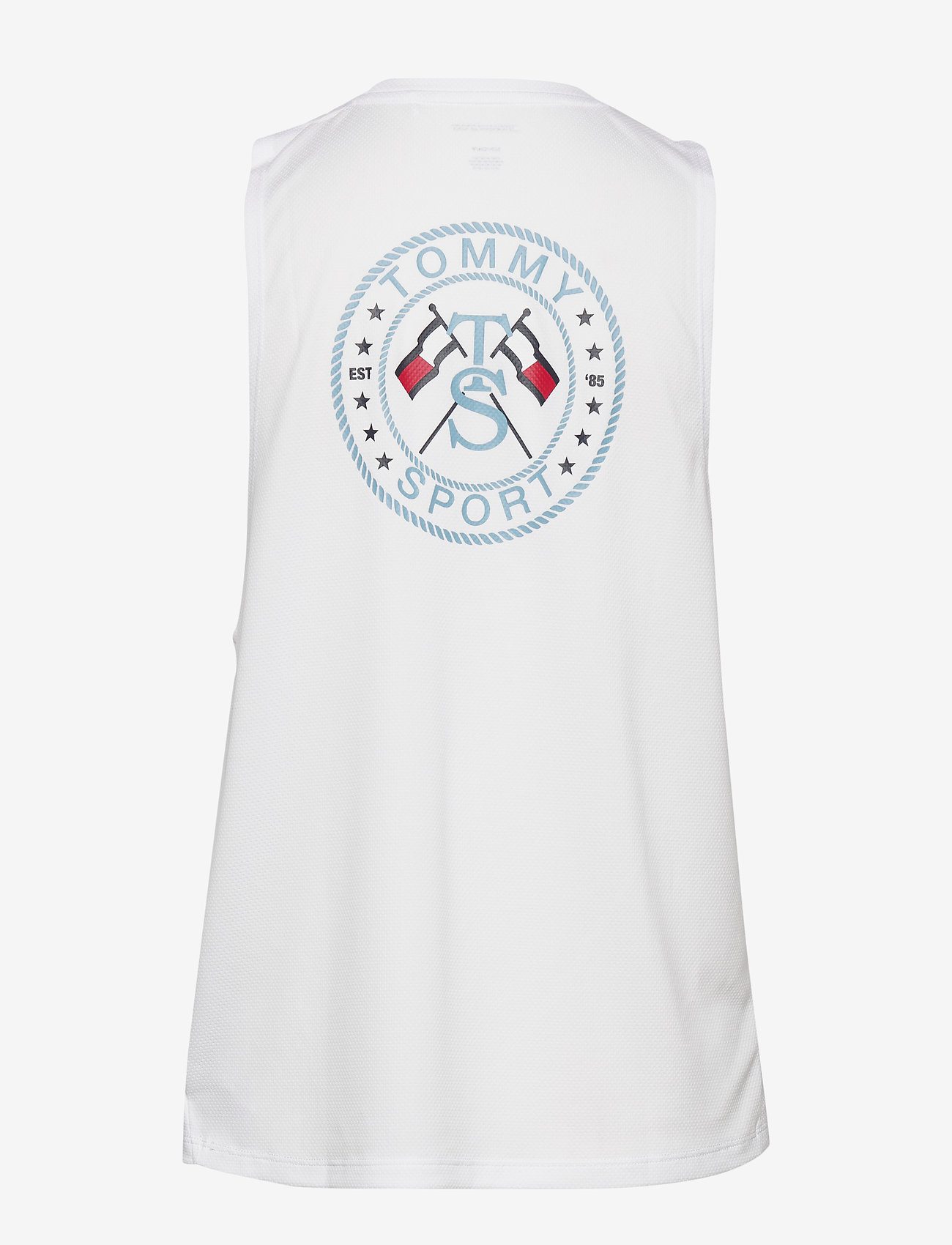 Tommy Sport - PERFORMANCE PRINTED TANK TOP - white - 1