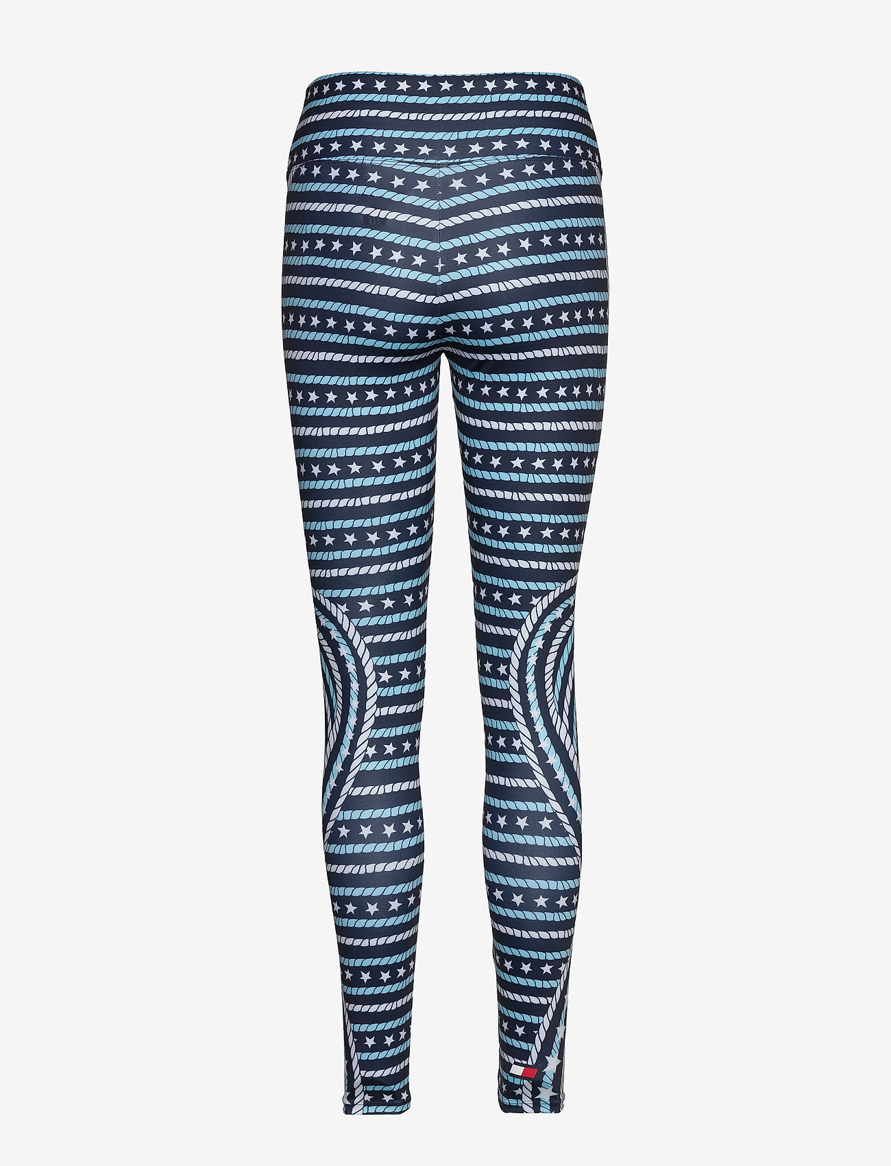 Tommy Sport - ENGINEERED PRINTED LEGGING - blue allover 02 - 1