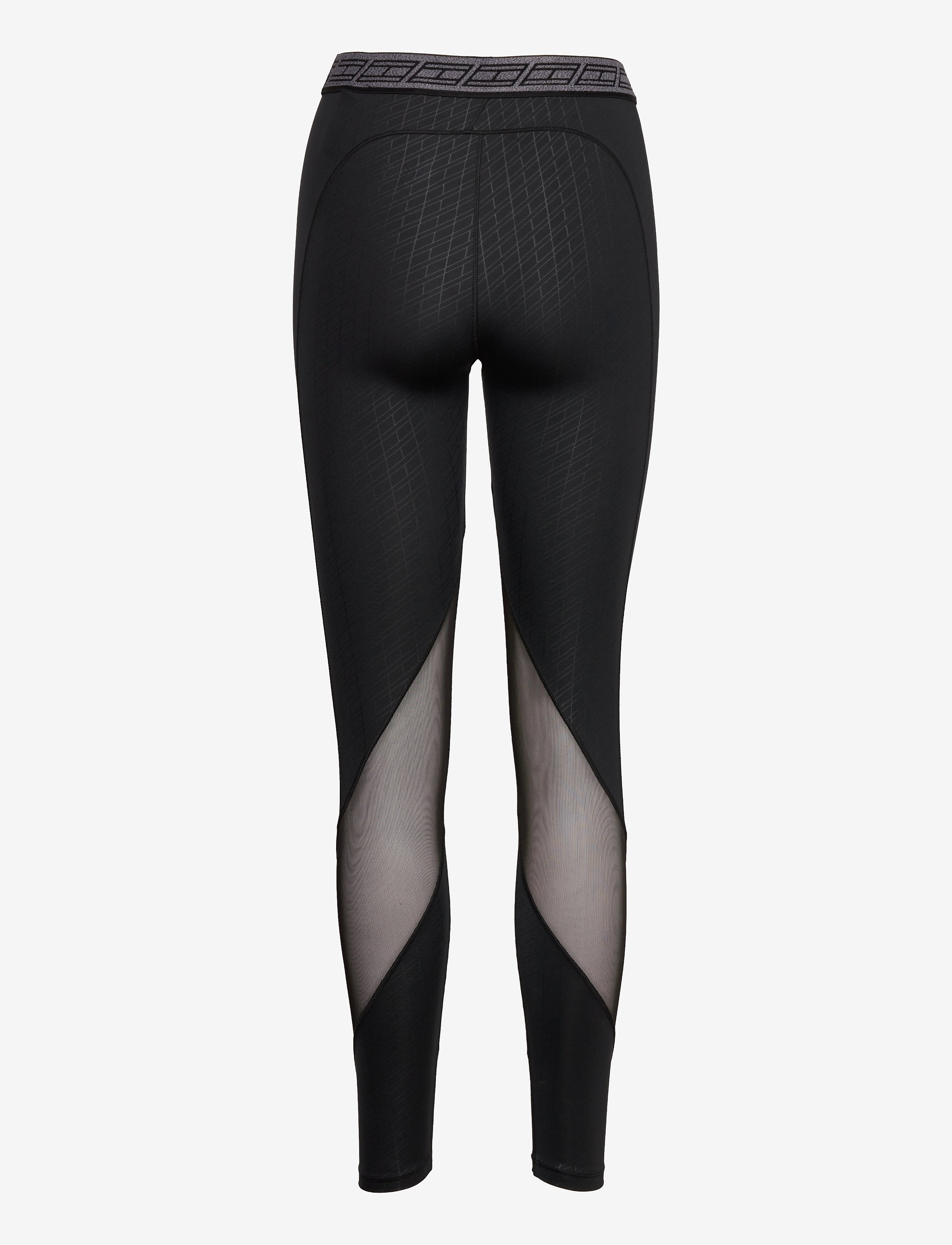 Tommy Sport - HW EMBOSSED LEGGING - black - 1