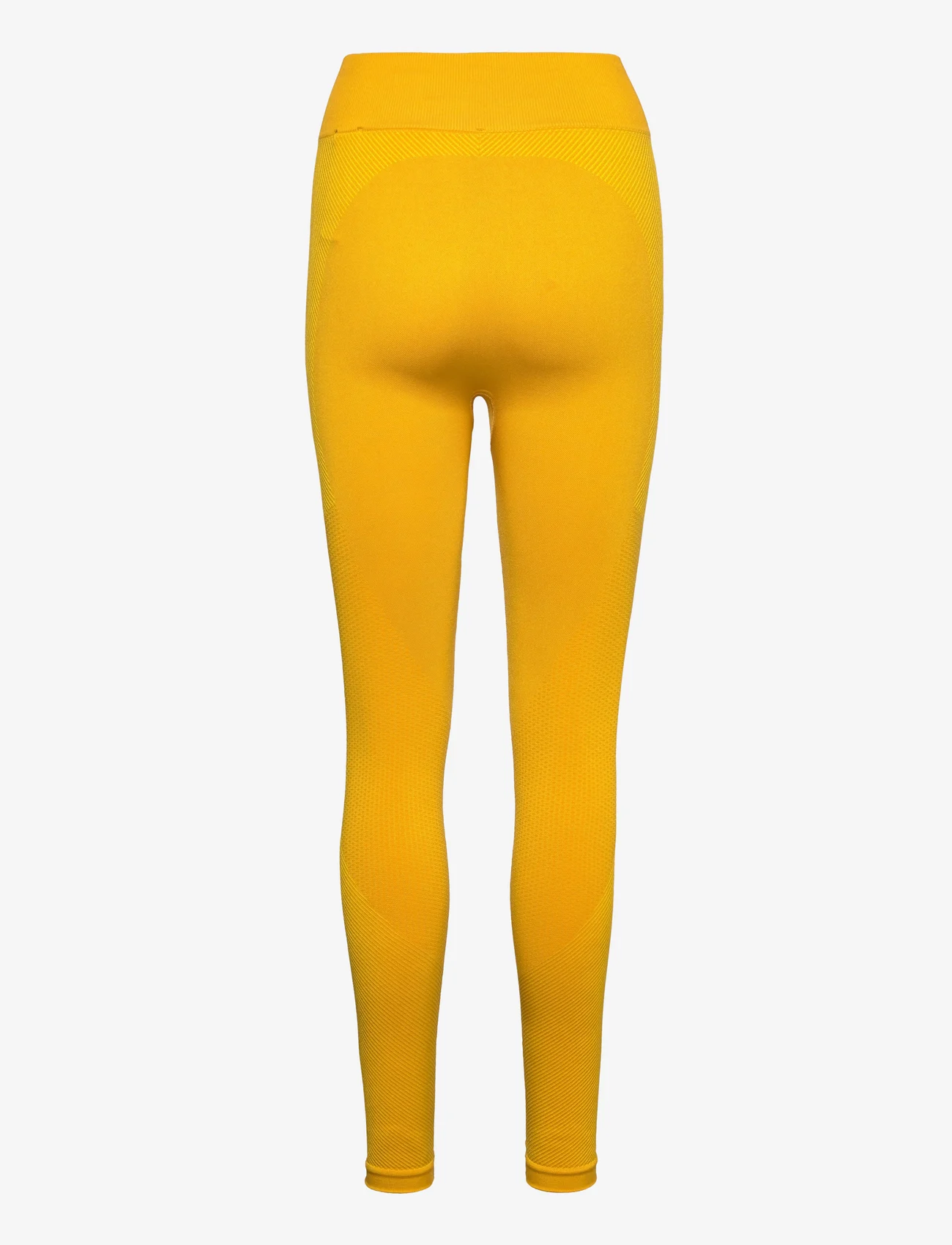 Tommy Sport - HW SHINY SEAMLESS LEGGING - seamless tights - countryside yellow - 1