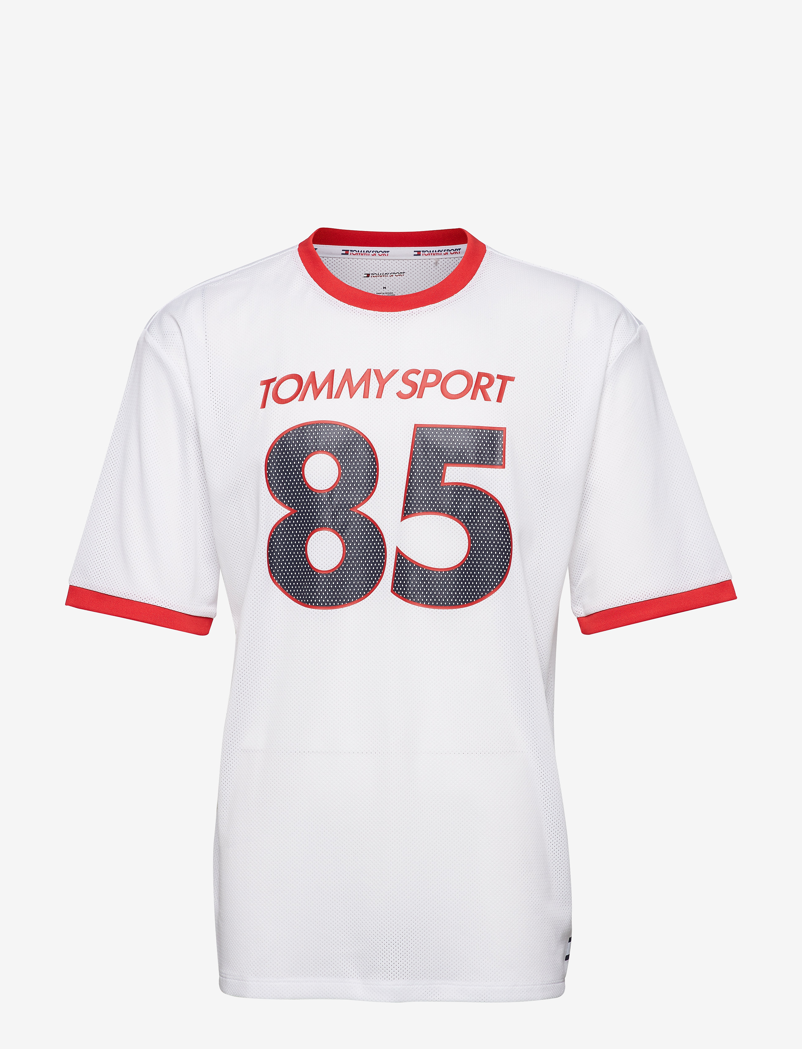 Tommy Sport - T-Shirt Oversized '8 - pvh white - 0