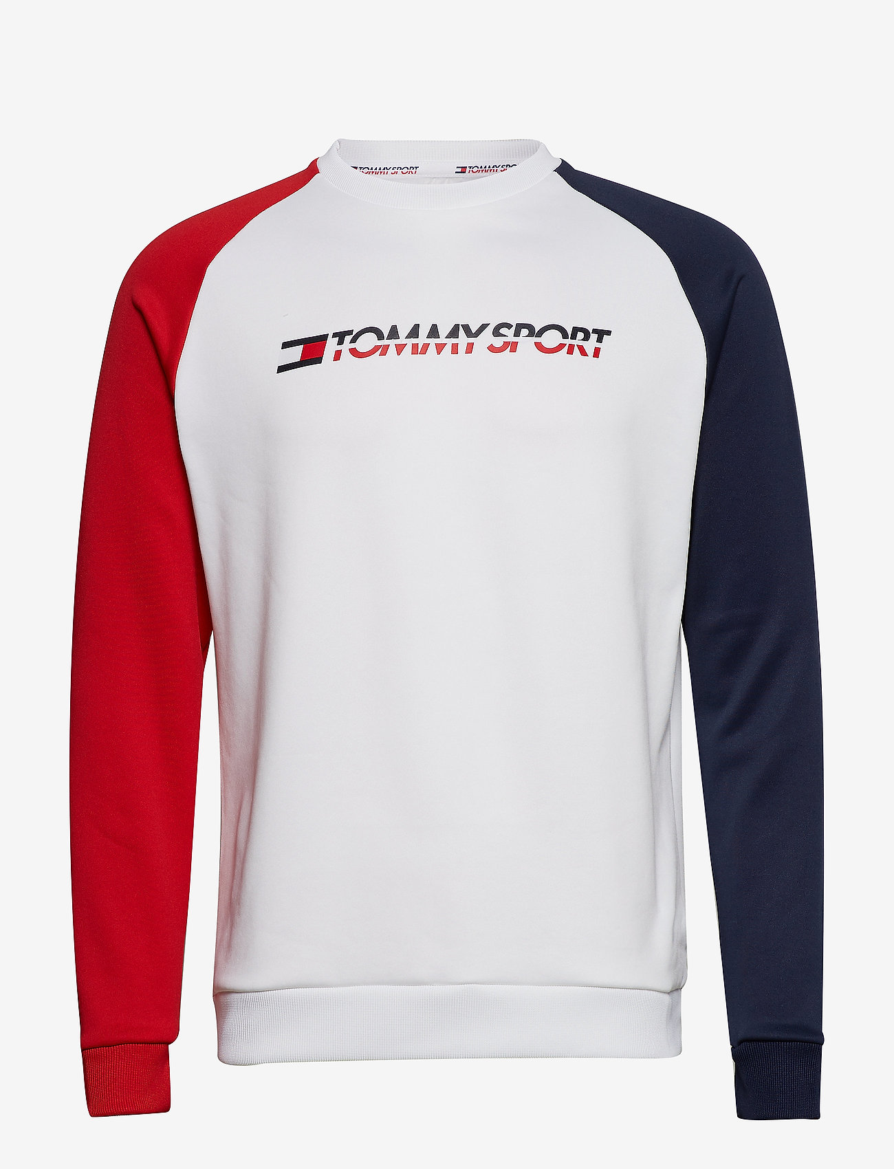 Tommy Sport - KNIT CREW SWEAT - pvh white - 0