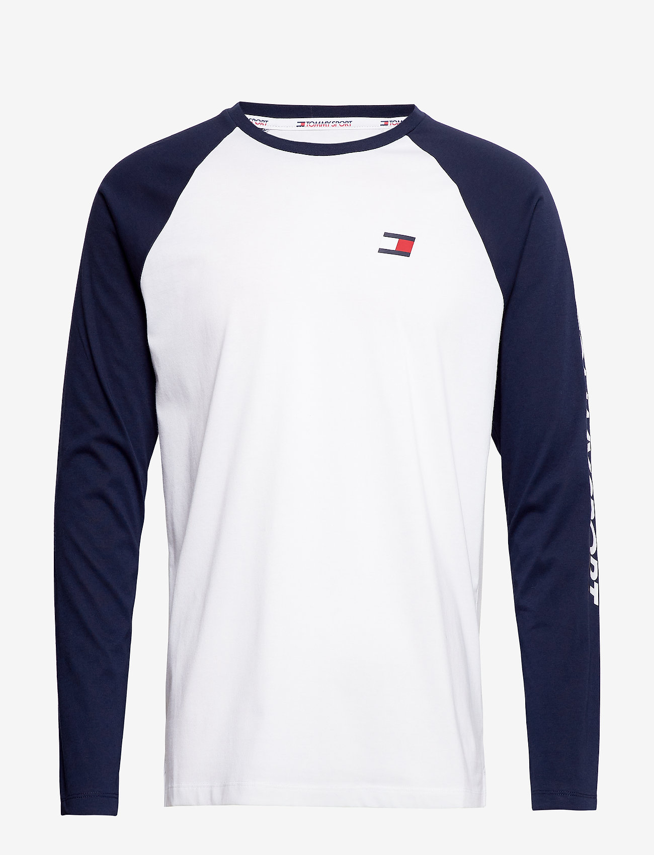 Tommy Sport - LONGSLEEVE TEE WITH - pvh white - 0
