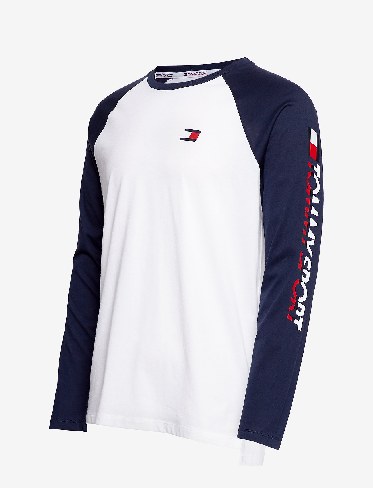 Tommy Sport - LONGSLEEVE TEE WITH - pvh white - 2