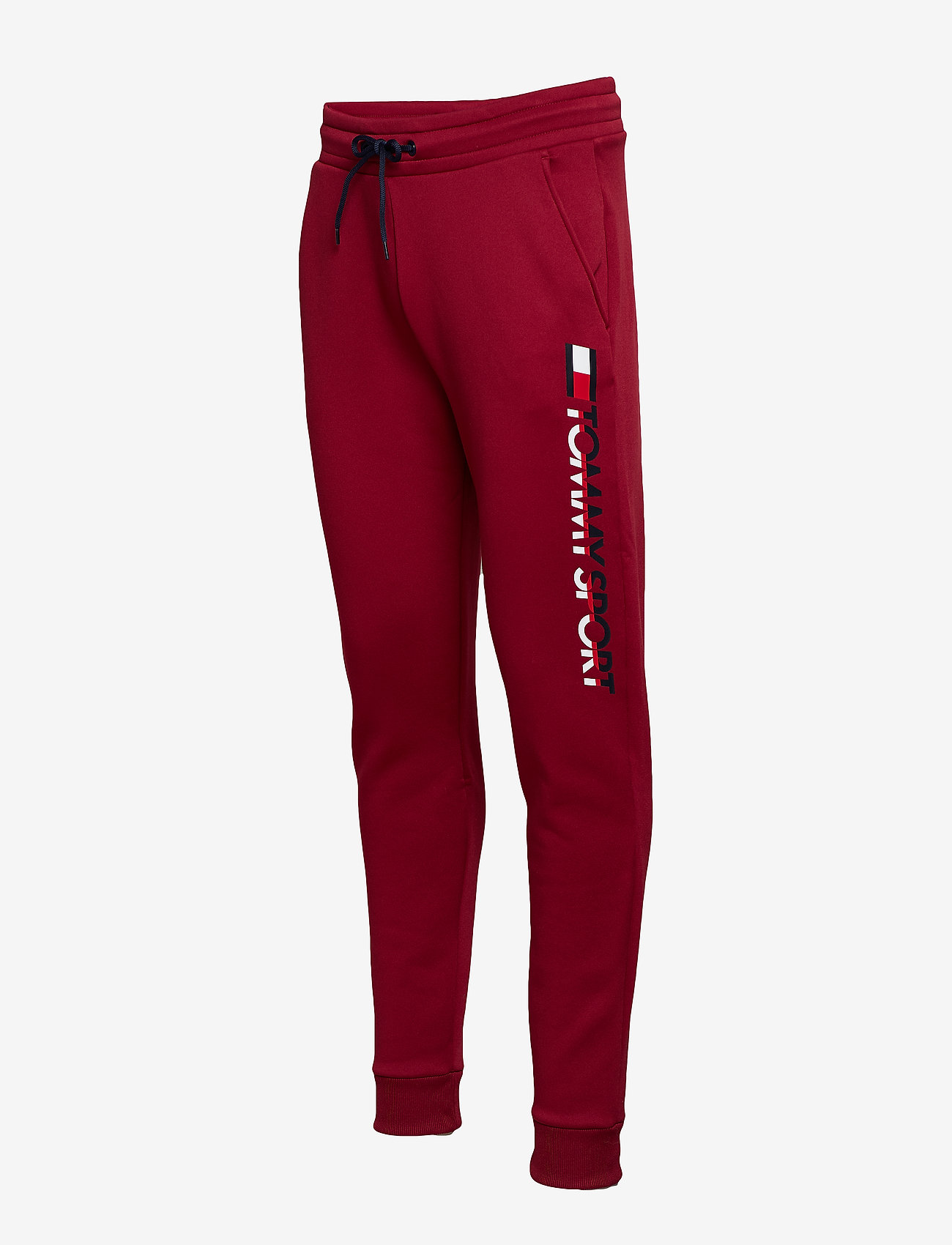 Tommy Sport - FLEECE HBR LOGO JOGG - biking red - 2
