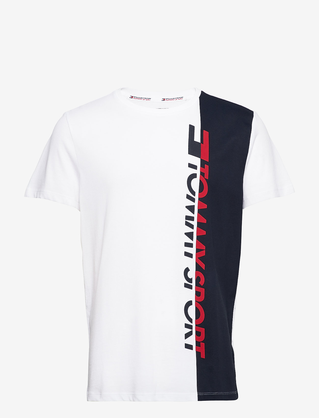Tommy Sport - LOGO GRAPHIC TEE - pvh white - 0