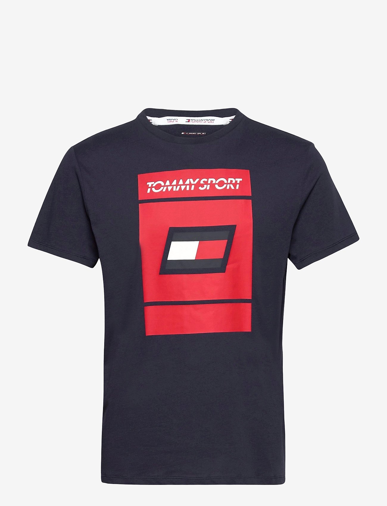 Tommy Sport - GRAPHIC TEE 2 - sport navy - 0