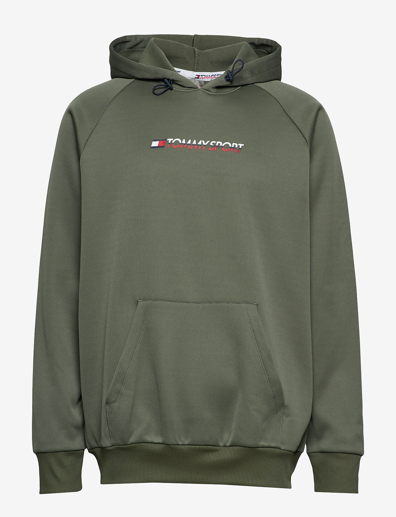 Tommy Sport - OVERSIZE FLEECE HOOD - beetle - 0