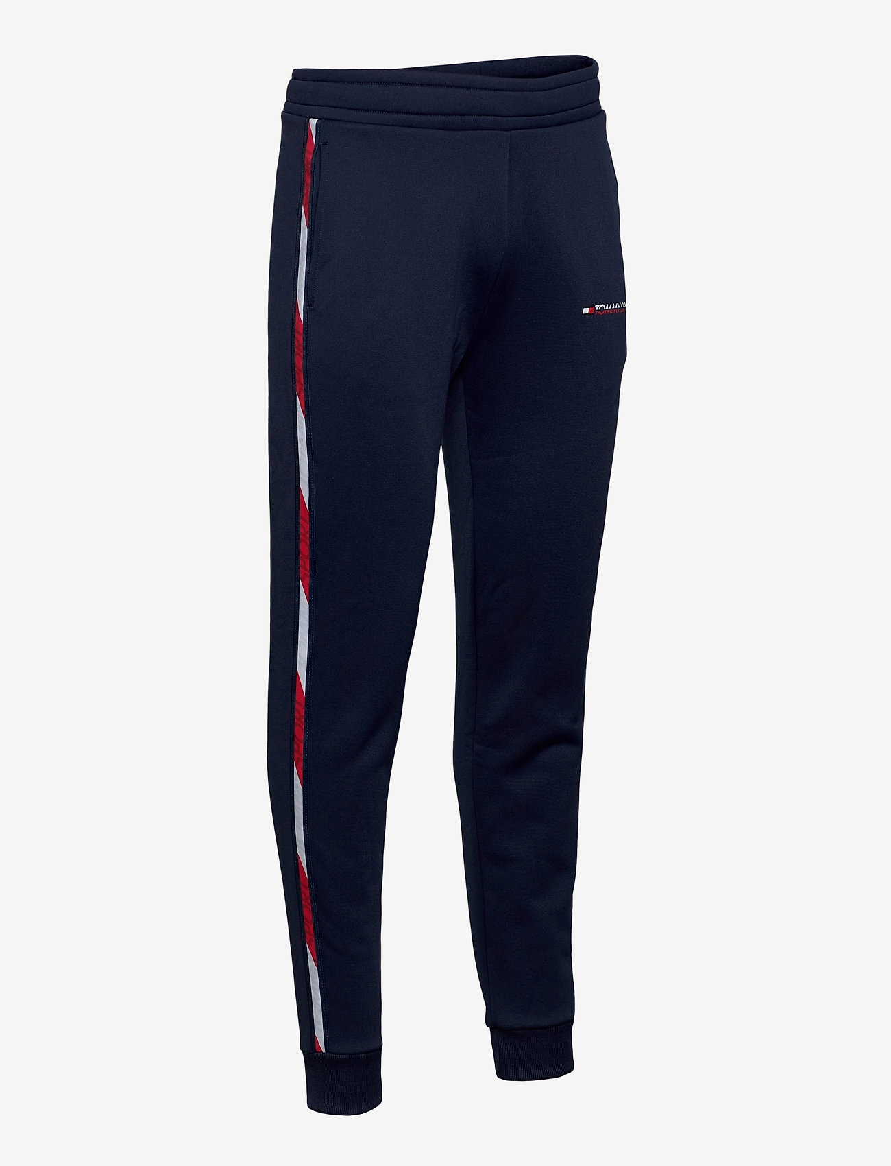 Tommy Sport - FLEECE TRACK PANT WITH TAPE - sport navy - 3