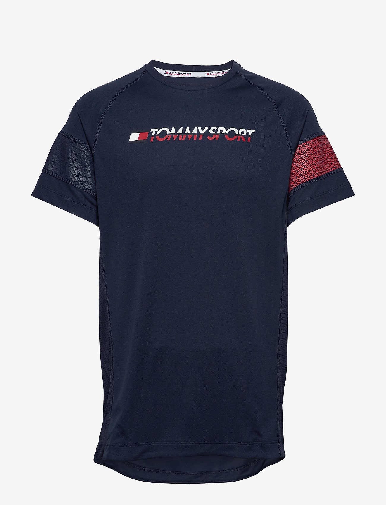 Tommy Sport - GLOW PERFORMANCE TEE - sport navy - 0