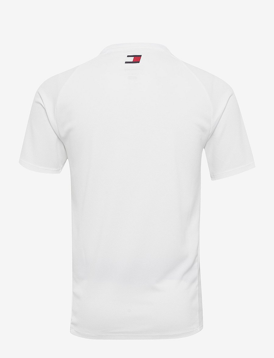 Tommy Sport - TRAINING TOP MESH LOGO - white - 1