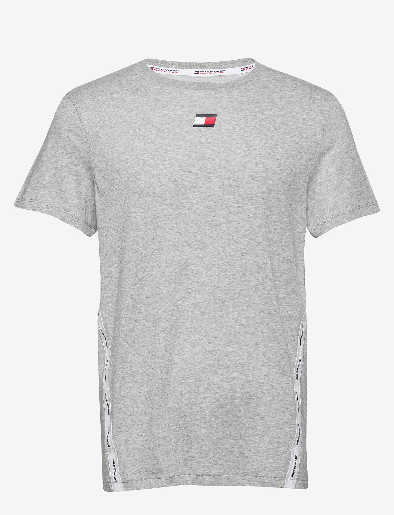 Tommy Sport - TAPE LOGO TOP - grey heather - 0
