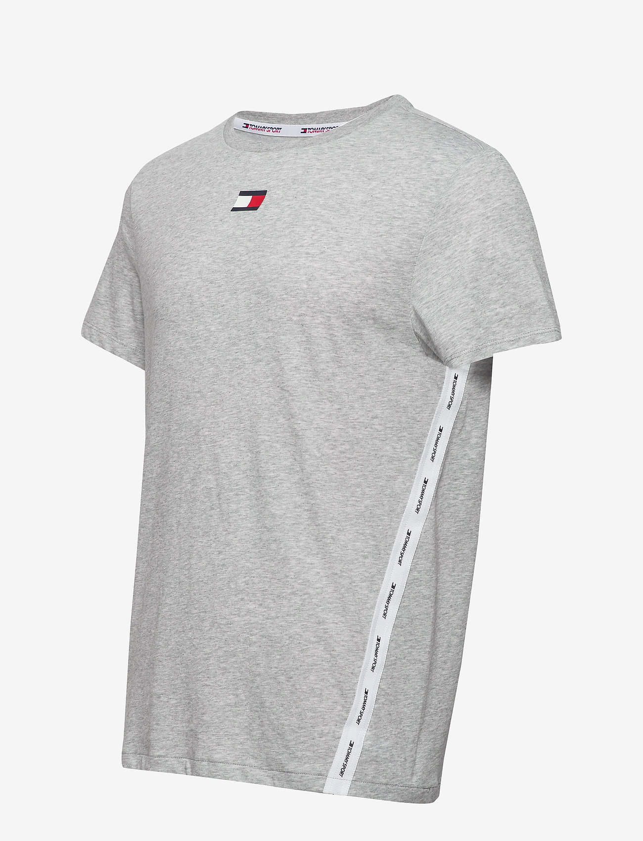Tommy Sport - TAPE LOGO TOP - grey heather - 2