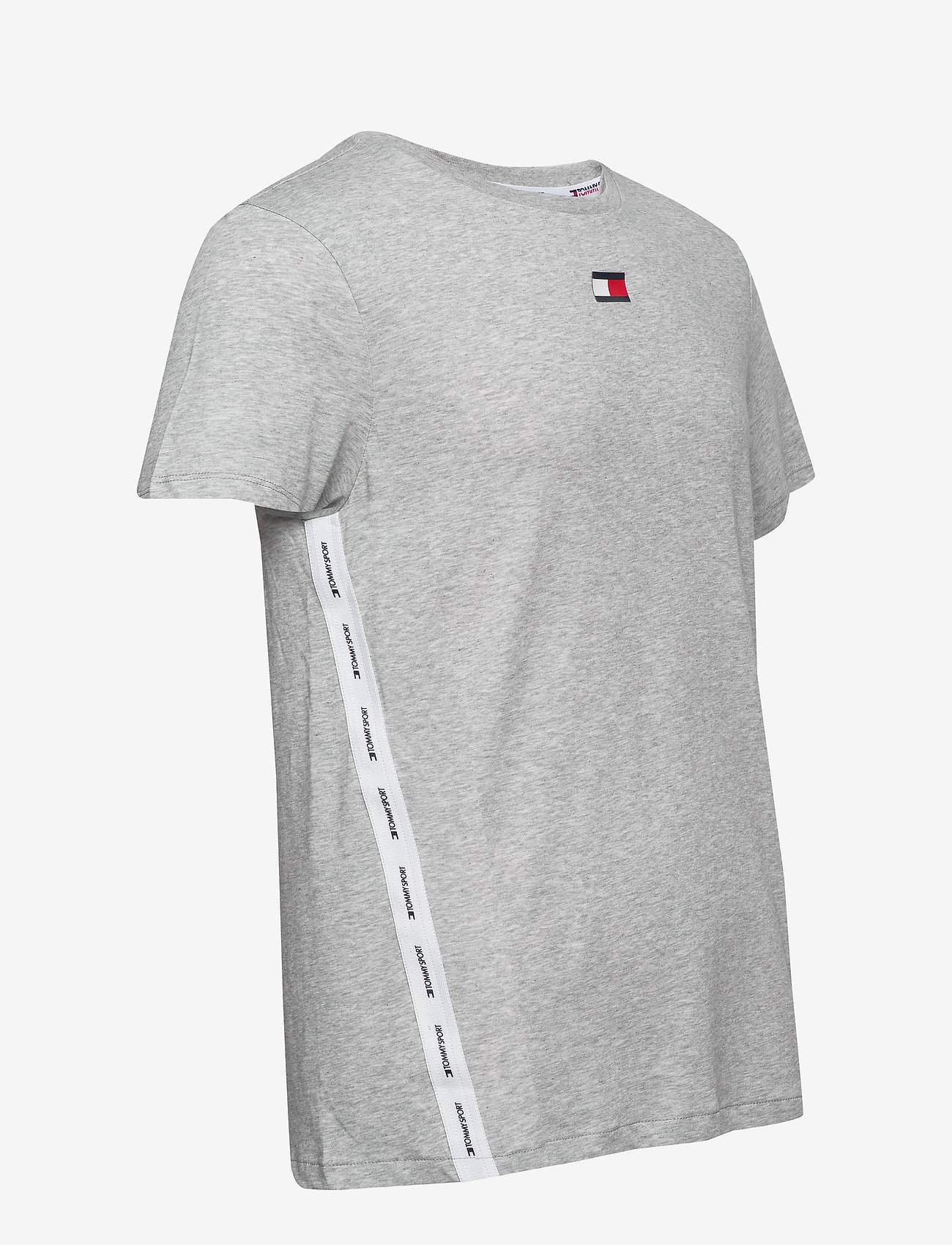 Tommy Sport - TAPE LOGO TOP - grey heather - 3