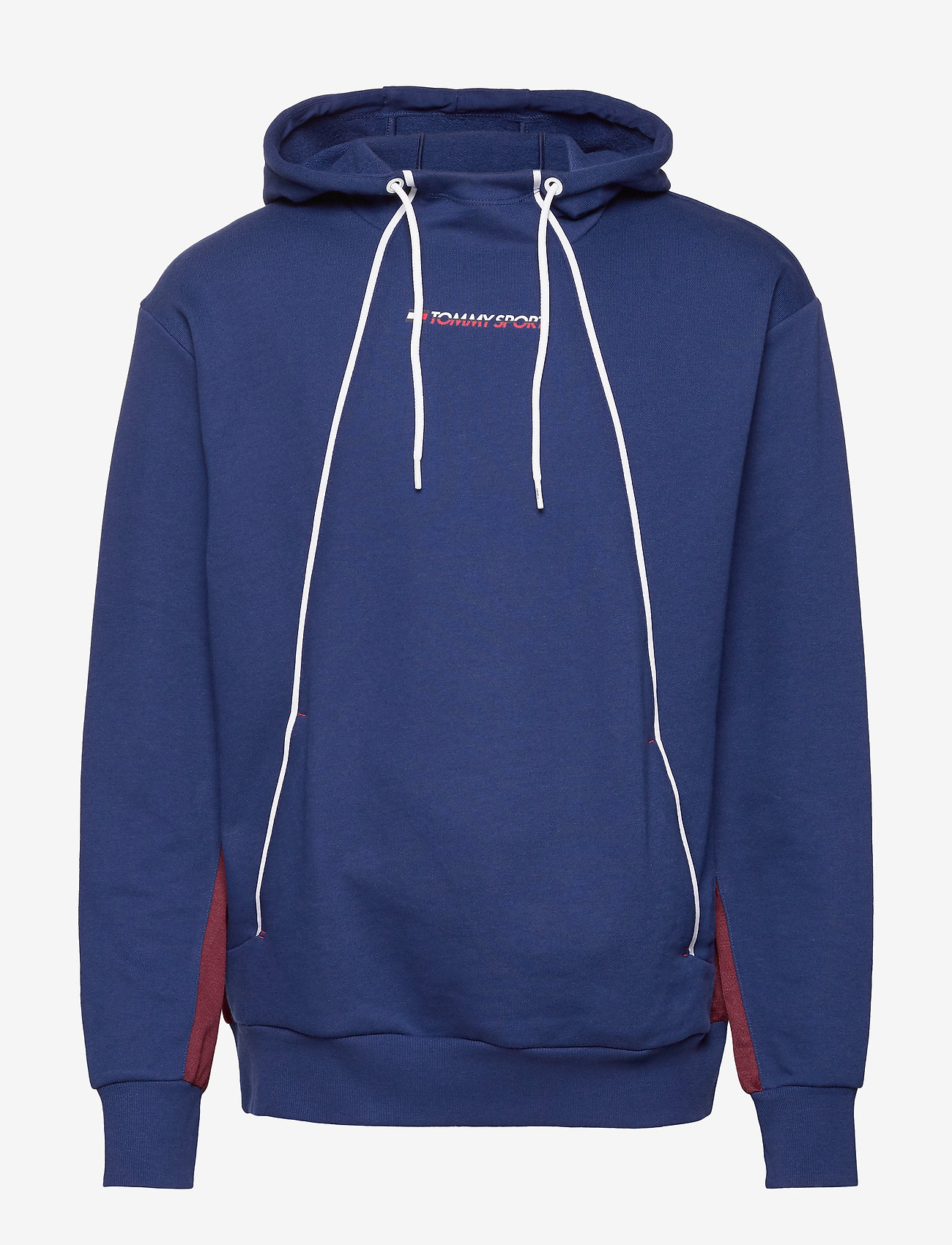 Tommy Sport - FLEECE HOODY - blue ink - 0
