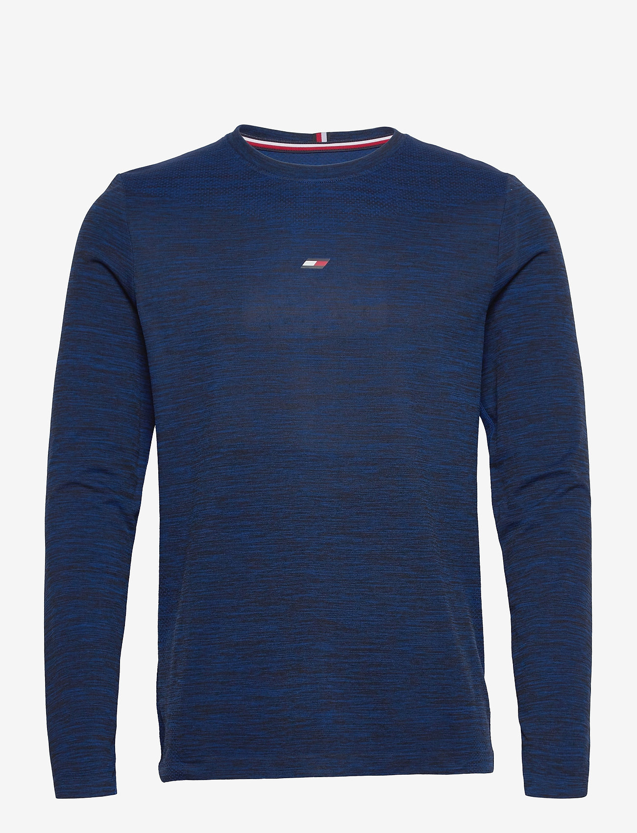 Tommy Sport - LOGO SEAMLESS L/S TOP - desert sky heather - 0