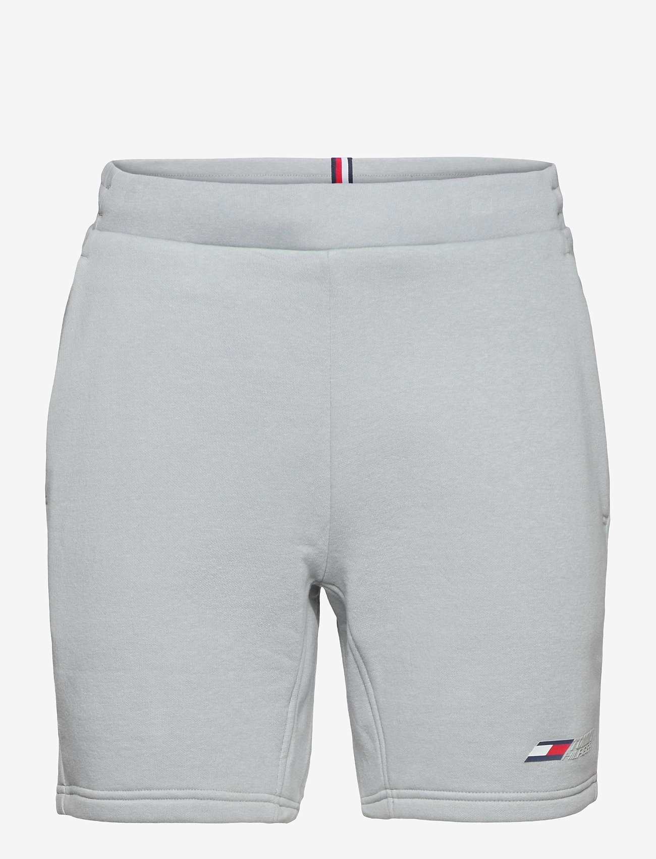 Tommy Sport - LOGO FLEECE SHORT - antique silver - 0