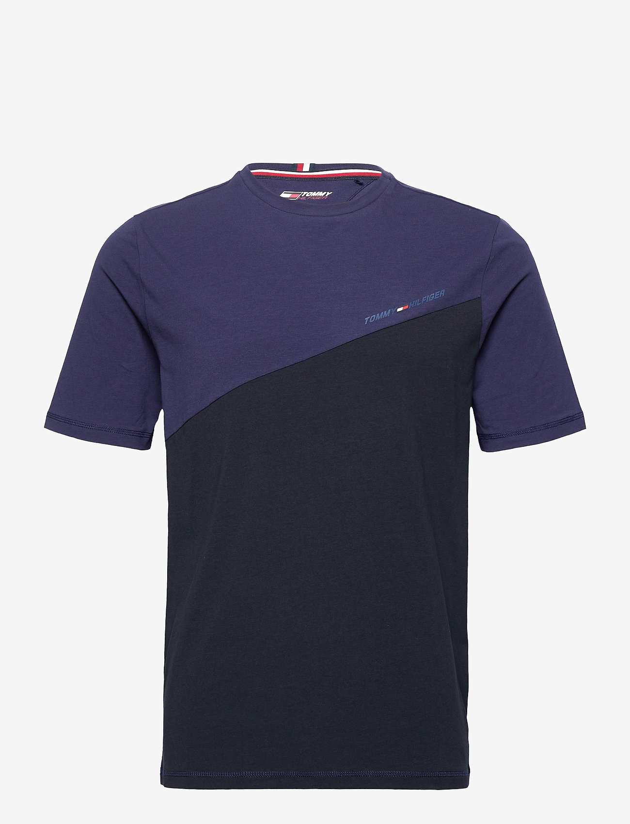 Tommy Sport - BLOCKED TEE - yale navy - 0