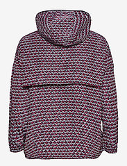 Tommy Sport - PULLOVER AOP POLY JACKET - th cube all over red - 1