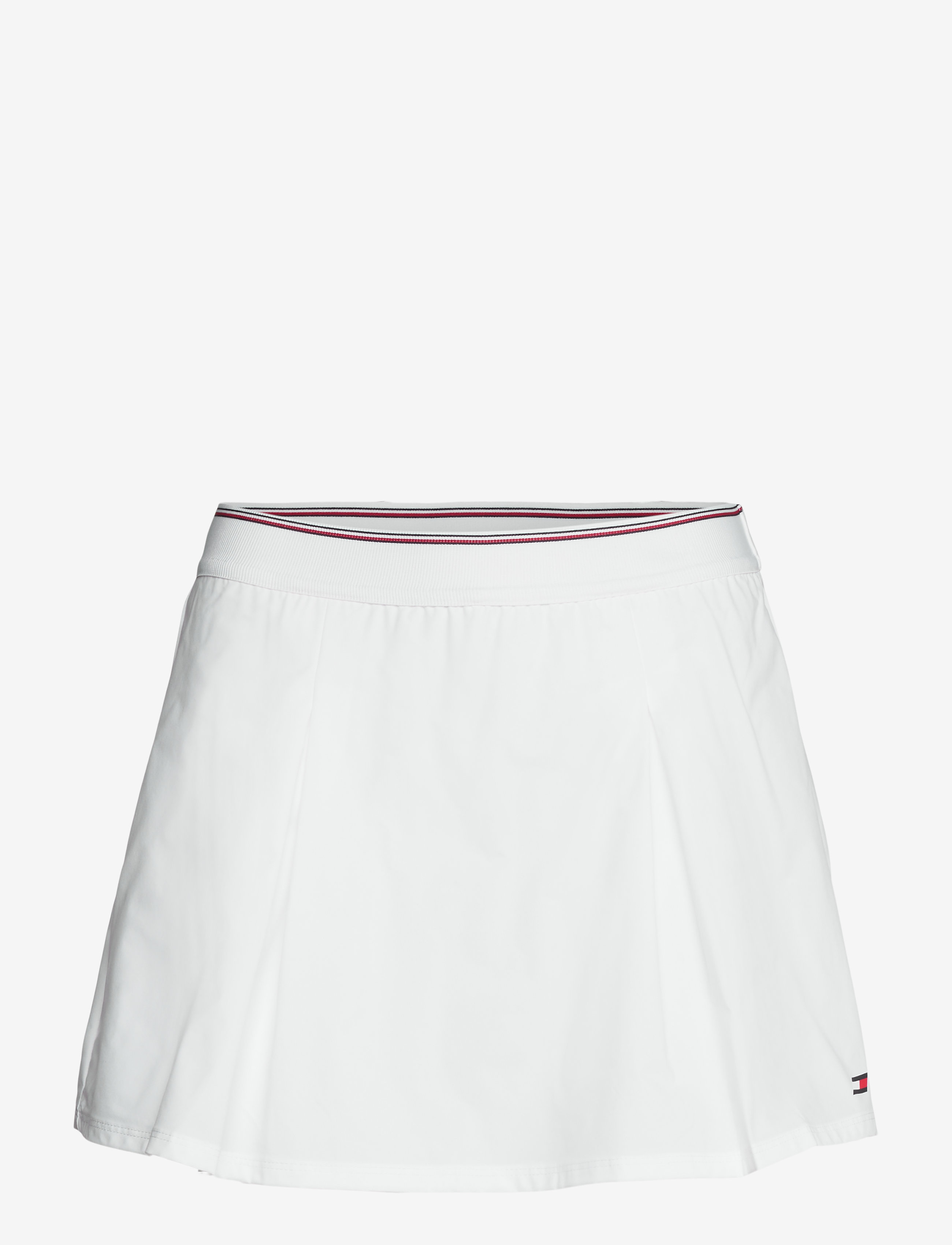 Tommy Sport - SLIM WOVEN SKORT LBR - th optic white - 0