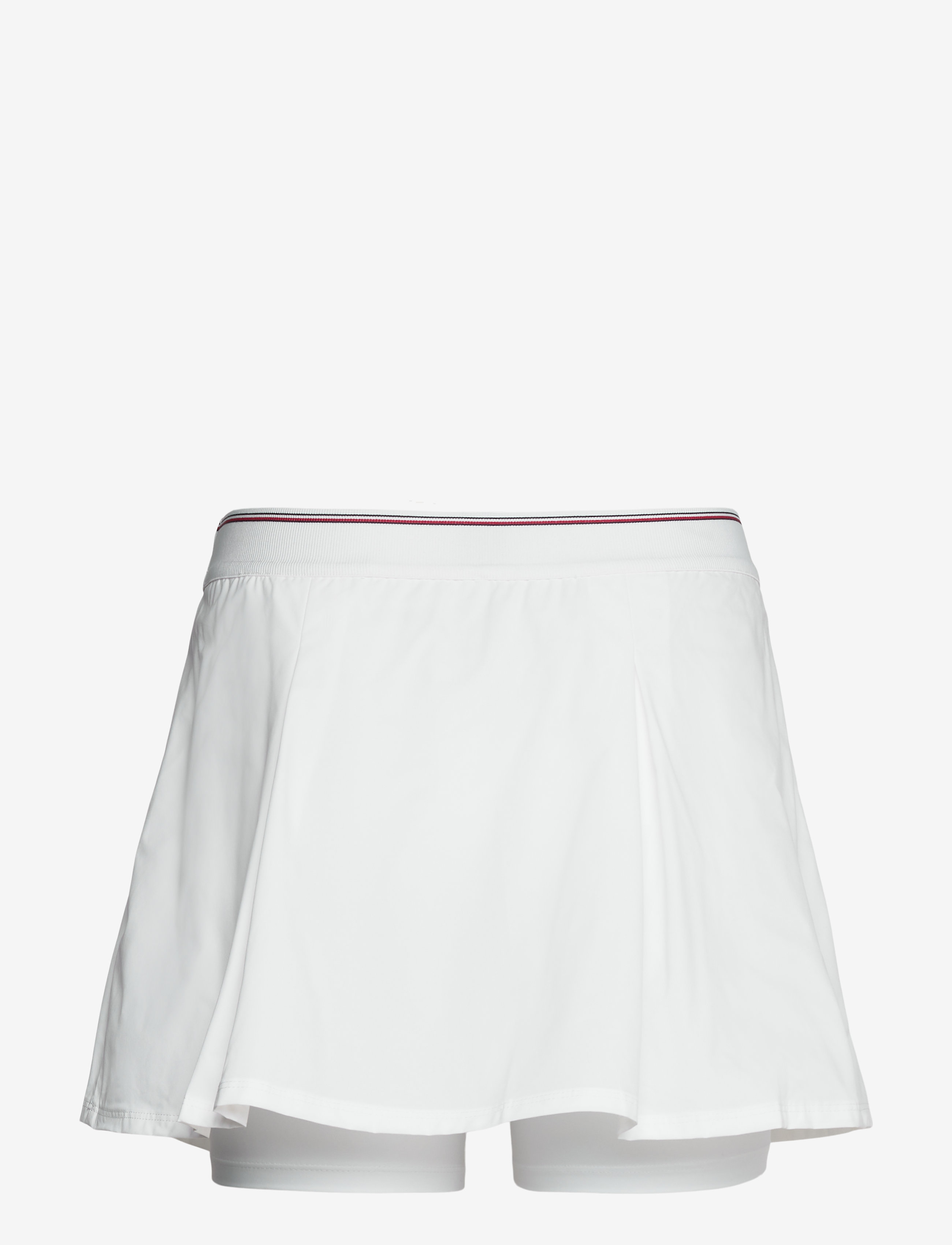Tommy Sport - SLIM WOVEN SKORT LBR - th optic white - 1