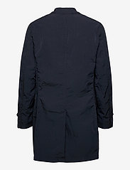Tommy Hilfiger Tailored - MAN GARMENT DYED TRENCH - ploni paltai - blue - 1
