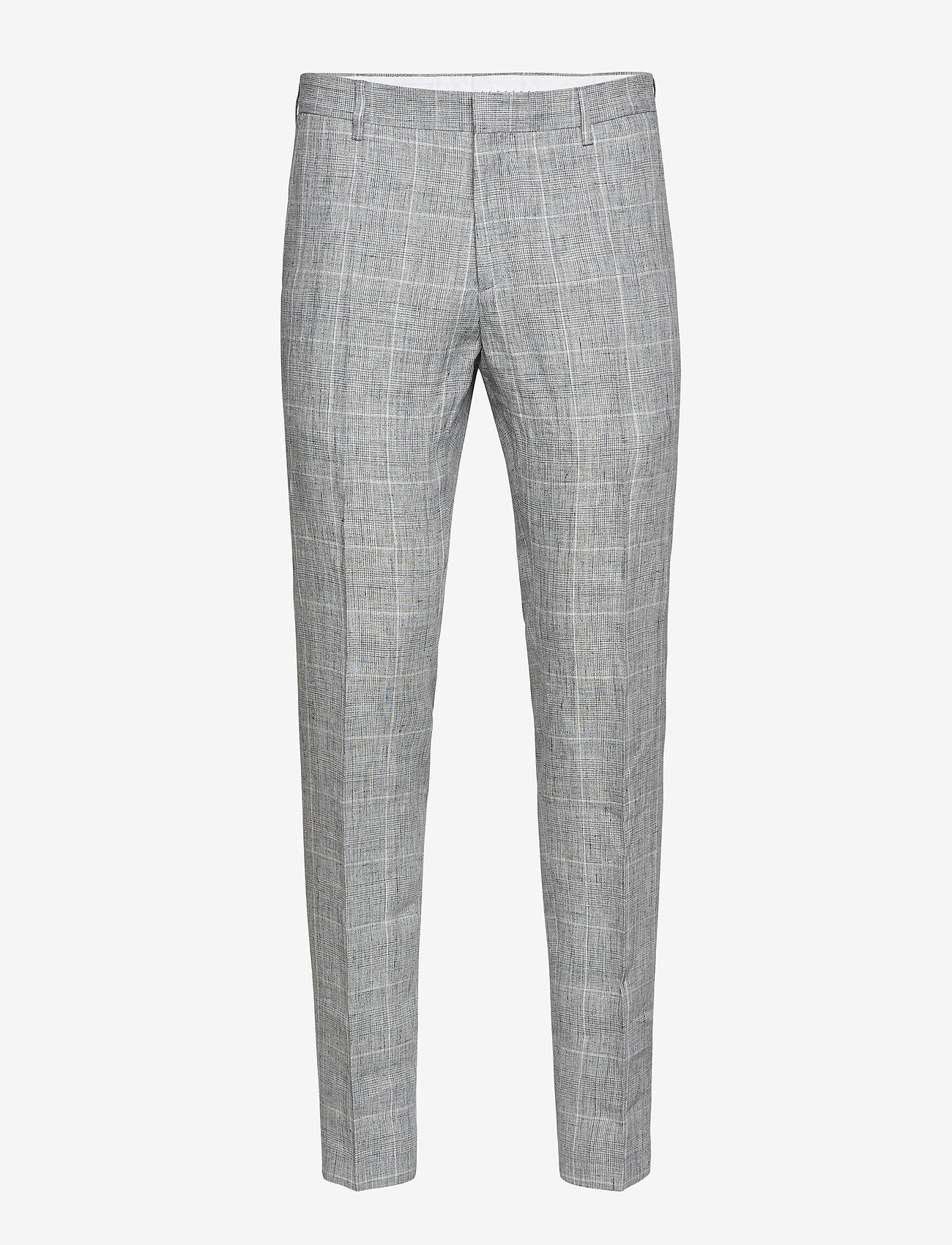 Tommy Hilfiger Tailored - LINEN   CHECK SLIM FIT SUIT - light grey - 2