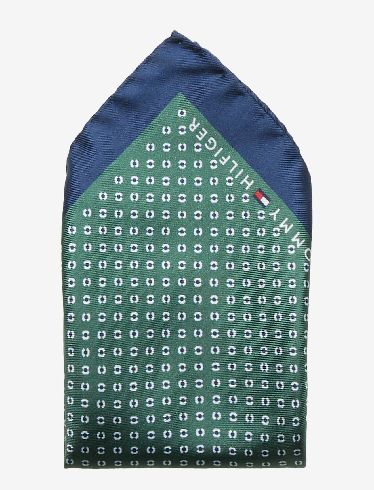 Tommy Hilfiger Tailored - SILK PRINT POCKET SQ - multi green - 0