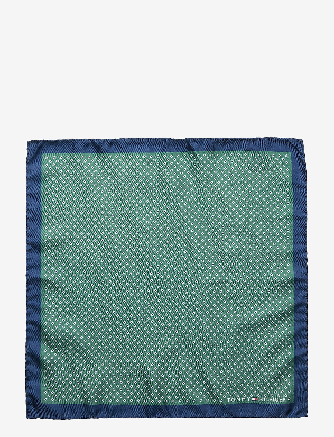 Tommy Hilfiger Tailored - SILK PRINT POCKET SQ - multi green - 1