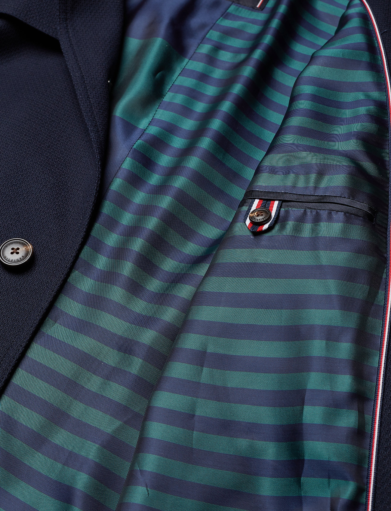 Tommy Hilfiger Tailored - COTTON TEXTURE UTILI - midnight blue - 5