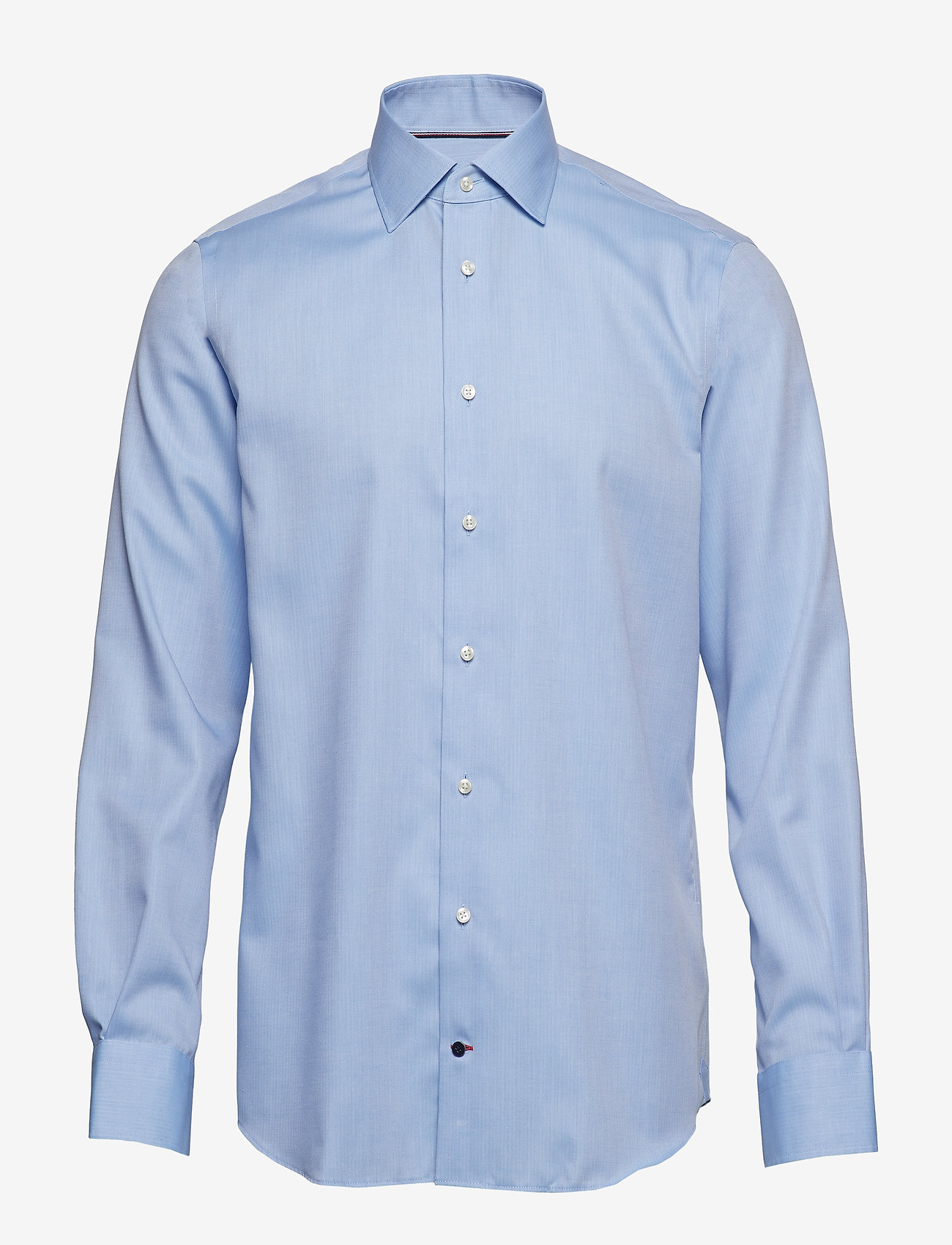 Tommy Hilfiger Tailored - HERRINGBONE CLASSIC SHIRT - kentucky blue - 0