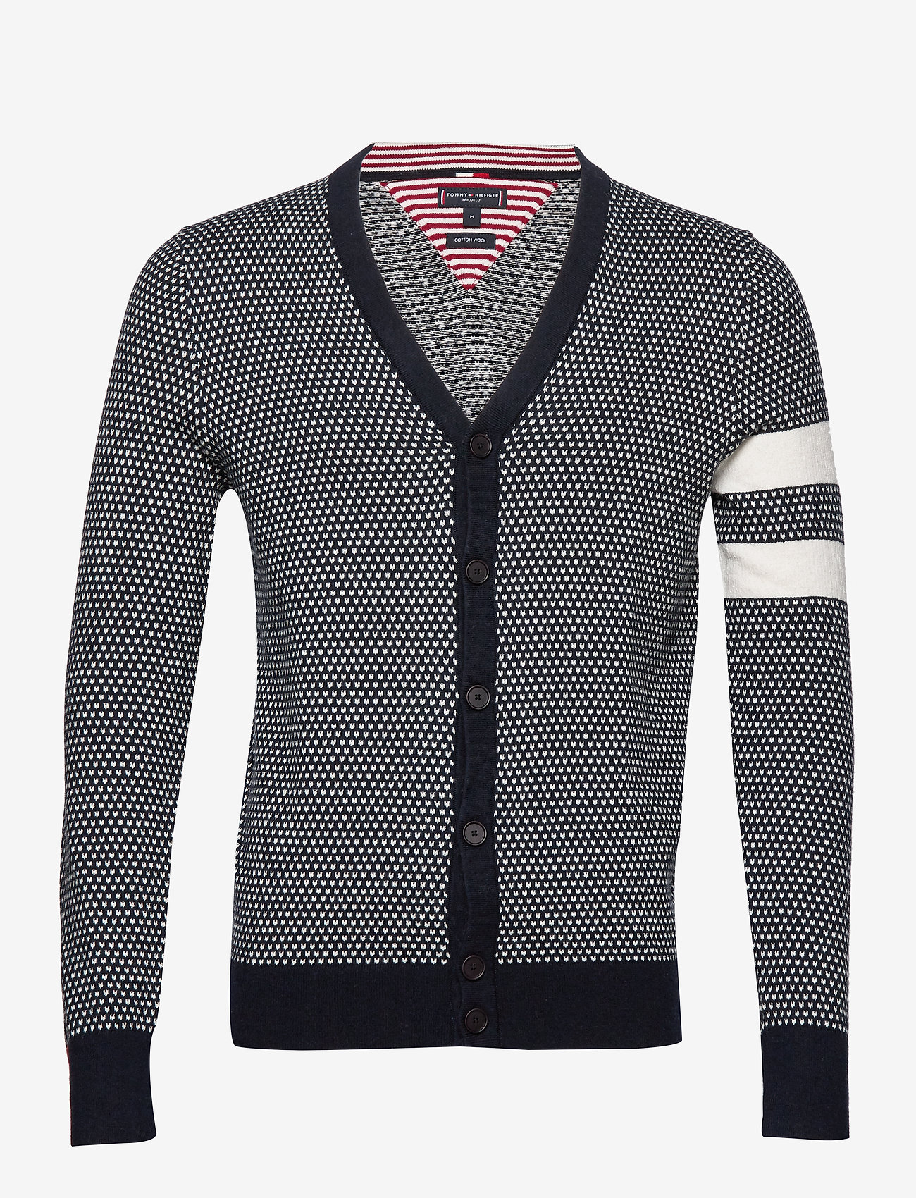 Tommy Hilfiger Tailored - ICON JACQUARD CARDIGAN - desert sky - 0