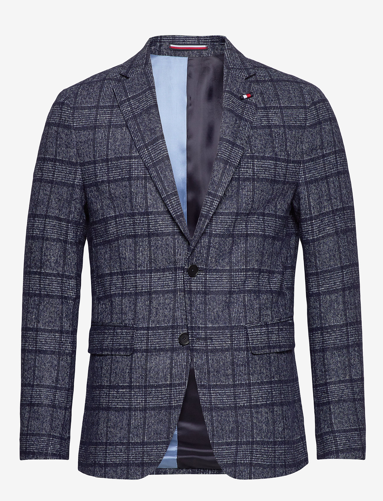 Tommy Hilfiger Tailored - SOFT CONSTR SLIM FIT CHK BLZ - navy/white - 0