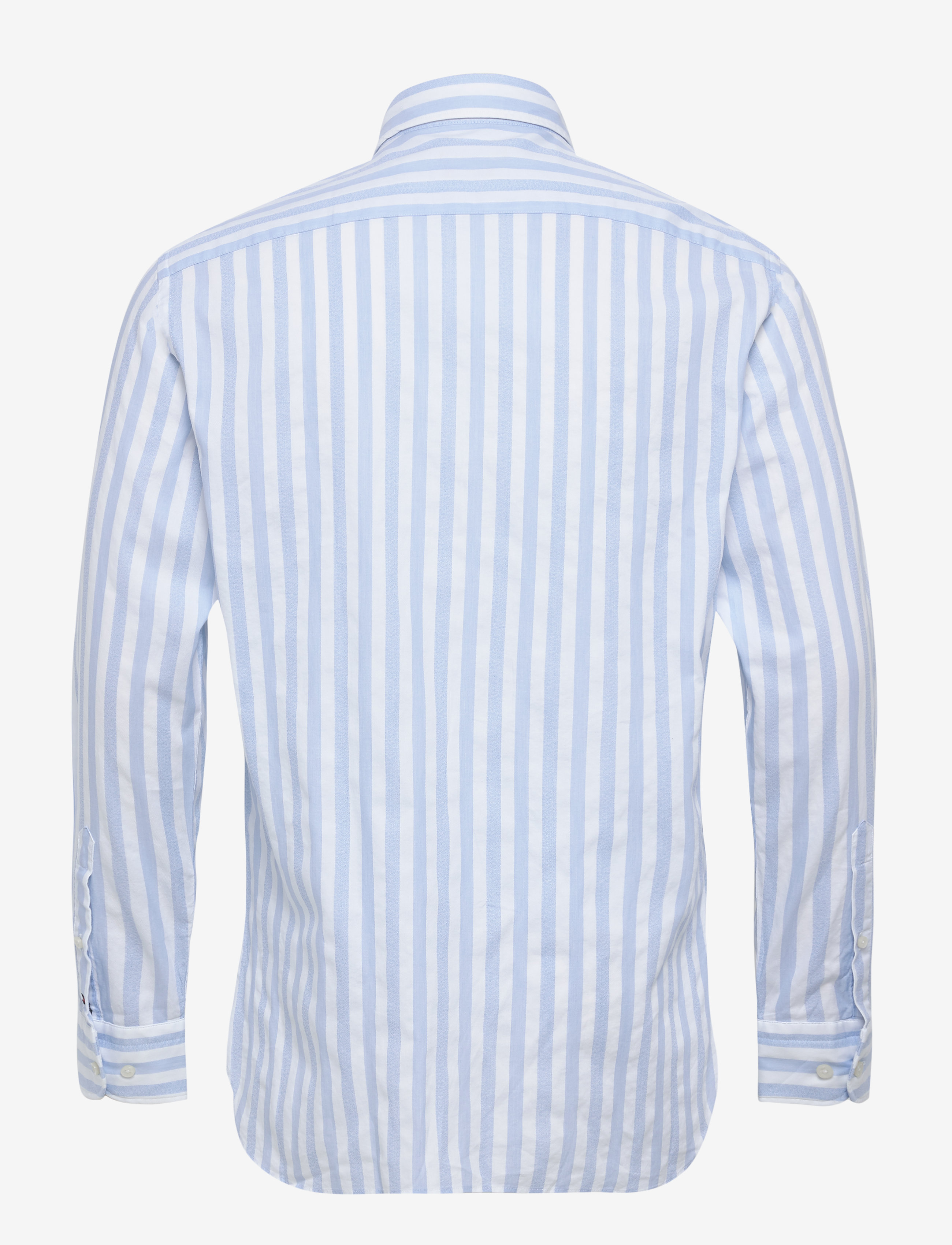 Tommy Hilfiger Tailored - WASHED STRIPE BUTTON - lightblue/white - 1