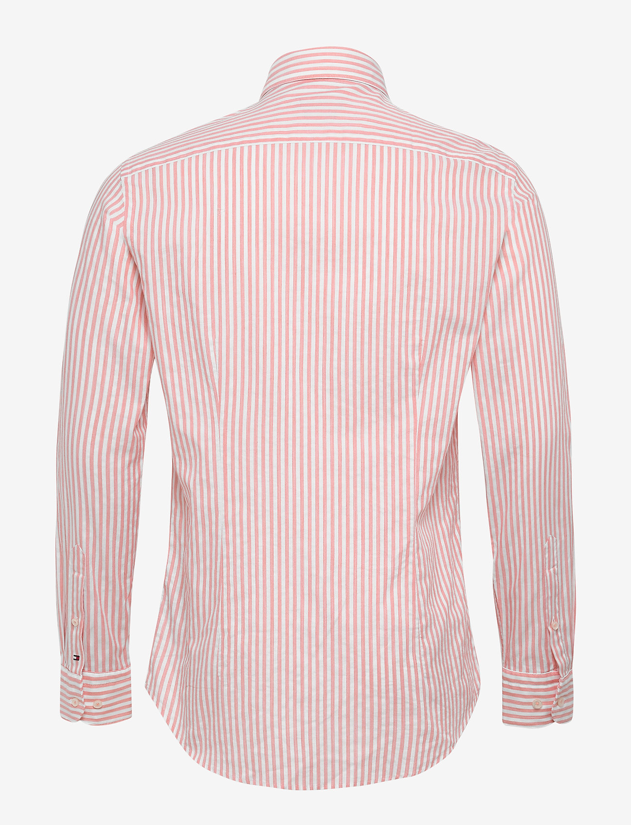 Tommy Hilfiger Tailored - WASHED STRIPE CLASSIC SLIM SHIRT - salmon/white - 1
