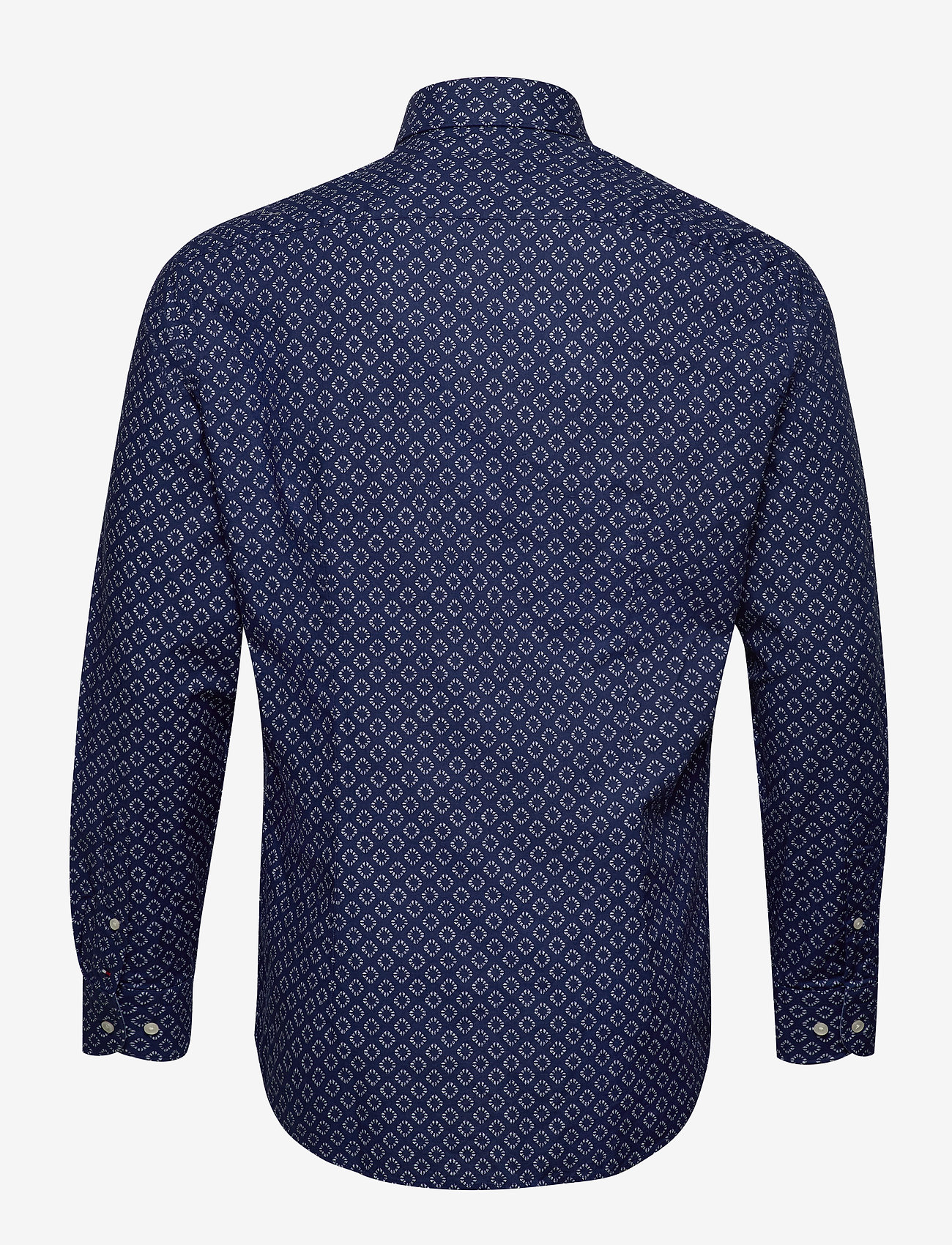 Tommy Hilfiger Tailored - WASHED PRINT CLASSIC SLIM SHIRT - thdarknavy/thwhite - 1