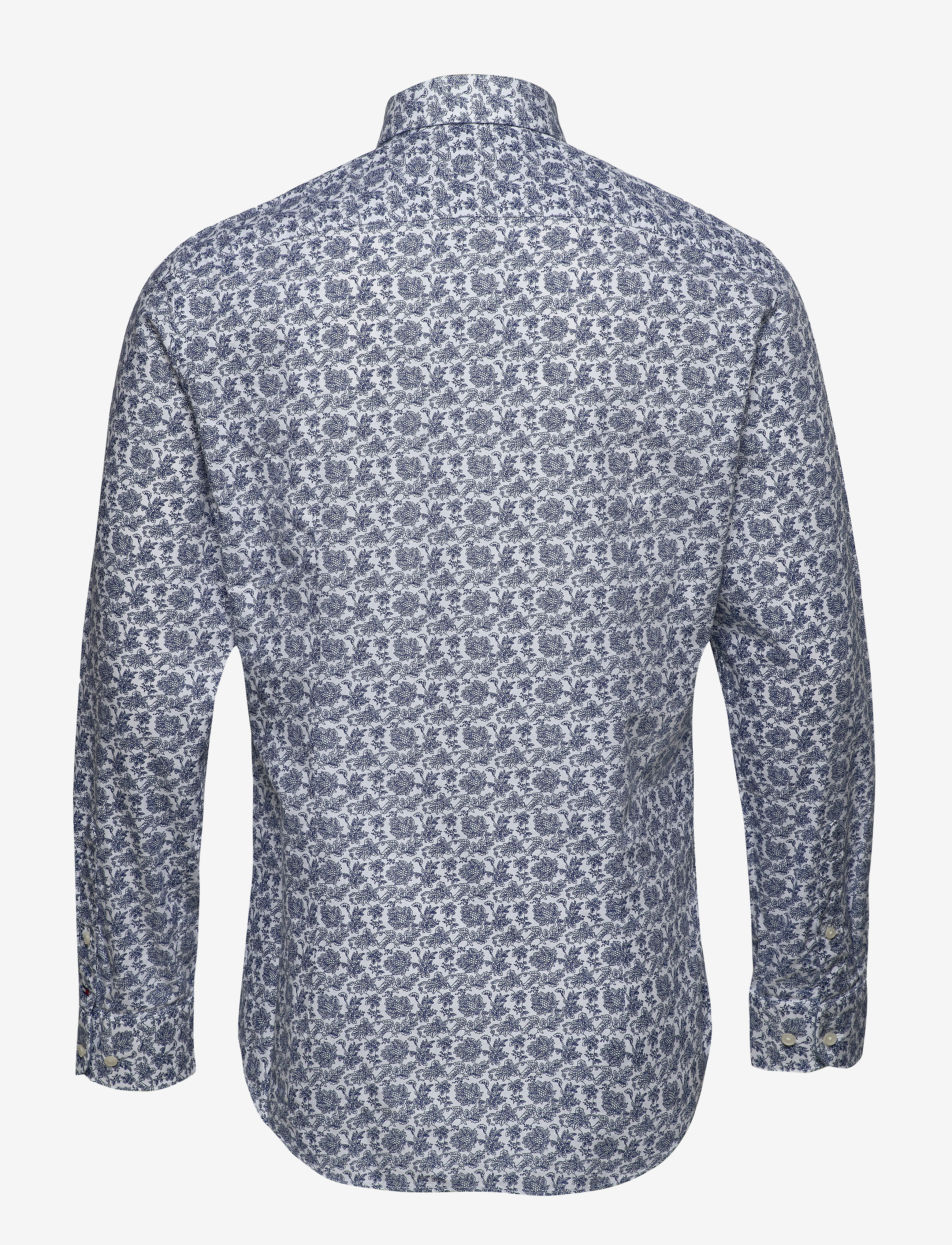 Tommy Hilfiger Tailored - MACRO FLORAL CLASSIC SLIM SHIRT - white/navy - 1