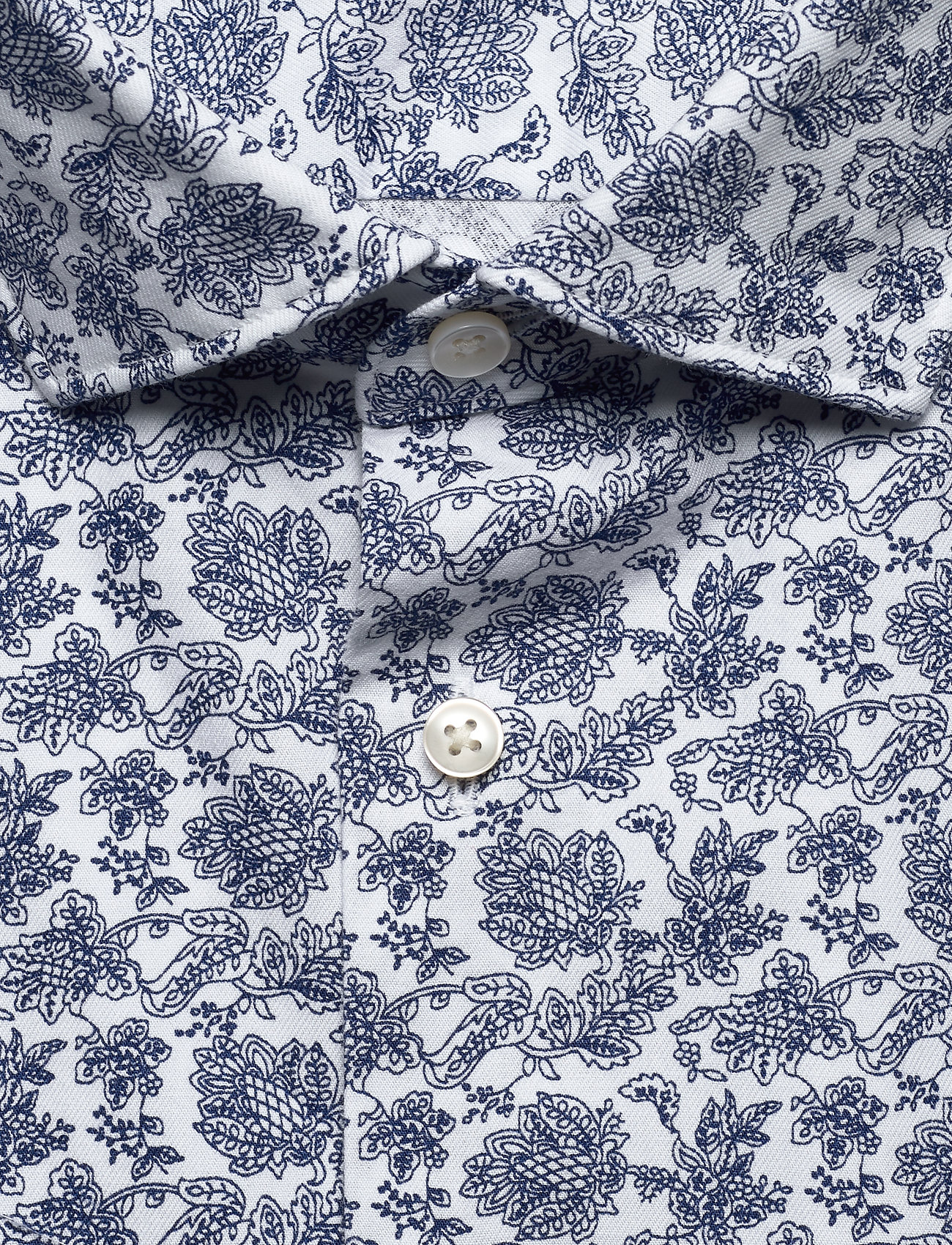 Tommy Hilfiger Tailored - MACRO FLORAL CLASSIC SLIM SHIRT - white/navy - 2