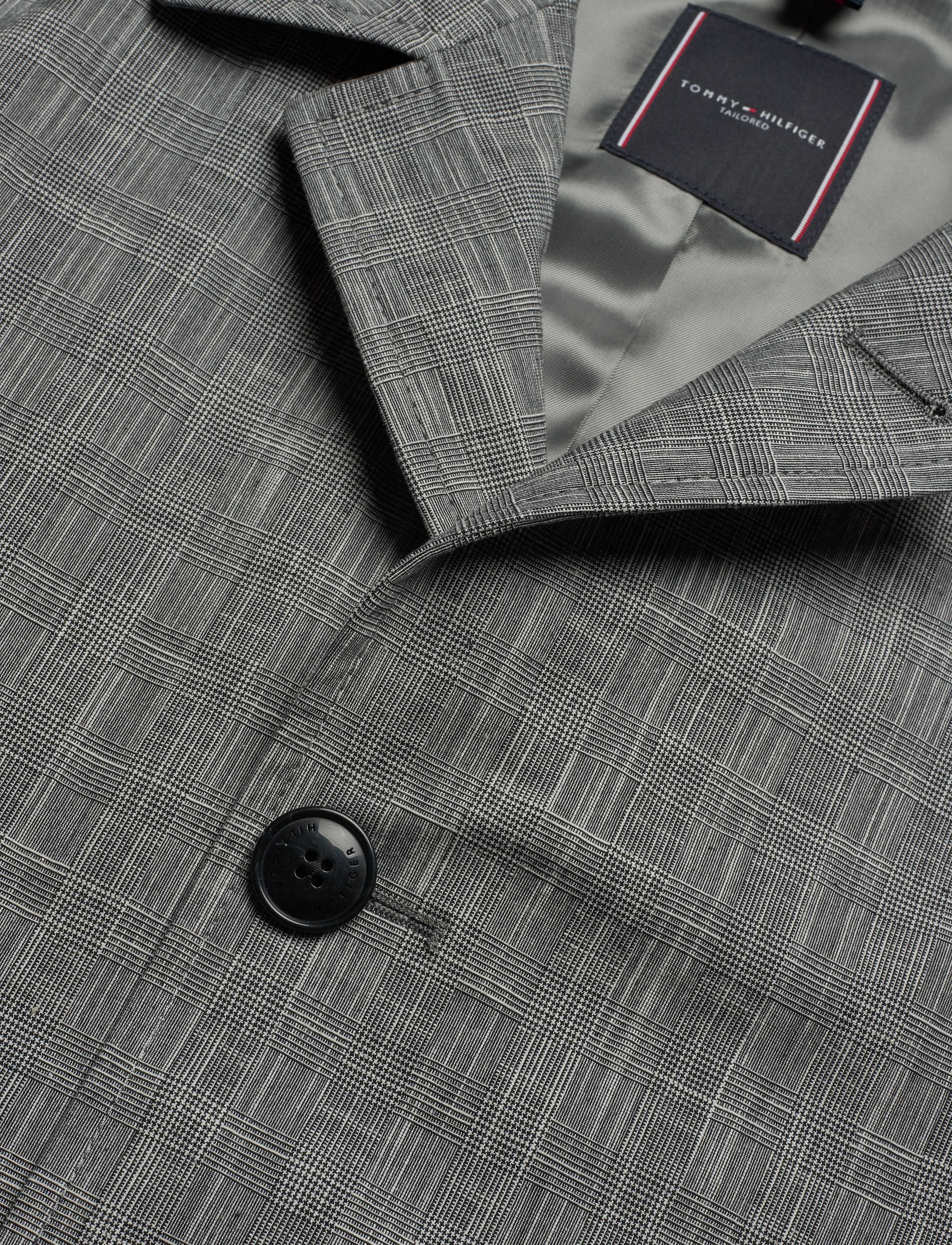 Tommy Hilfiger Tailored - CHECK DESIGN CARCOAT - black check 02 - 3