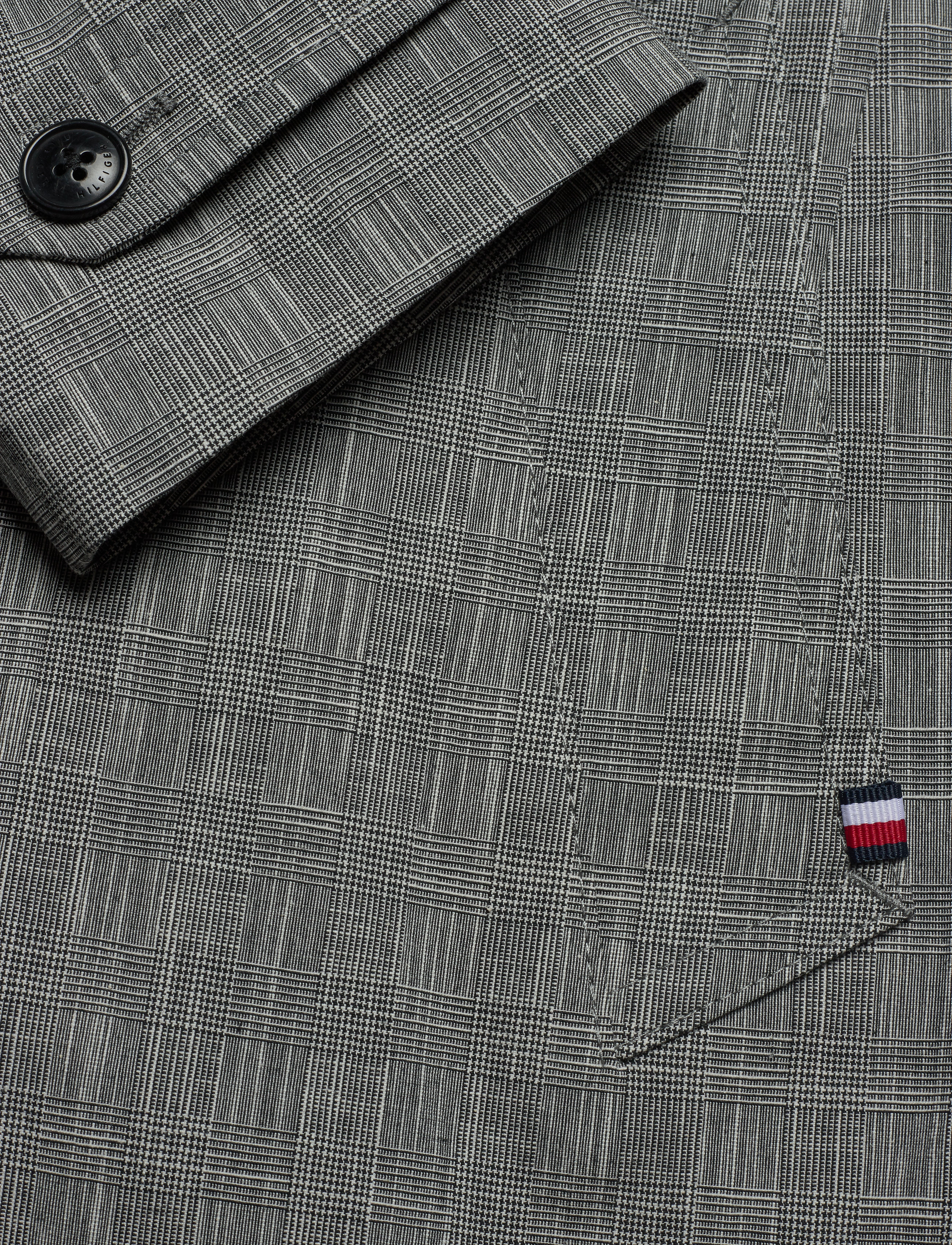 Tommy Hilfiger Tailored - CHECK DESIGN CARCOAT - black check 02 - 4