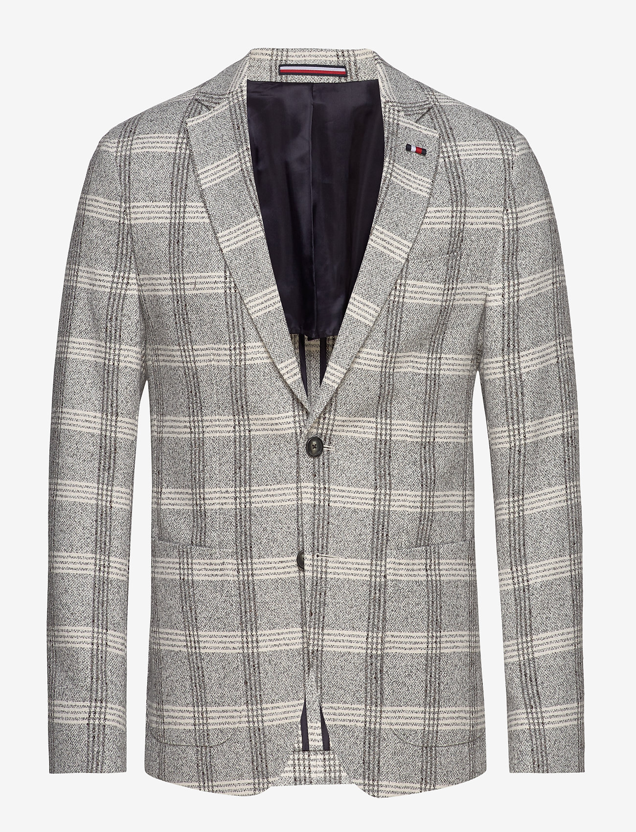 Tommy Hilfiger Tailored - SOFT CONSTRUCTED CHE - white check 05 - 0