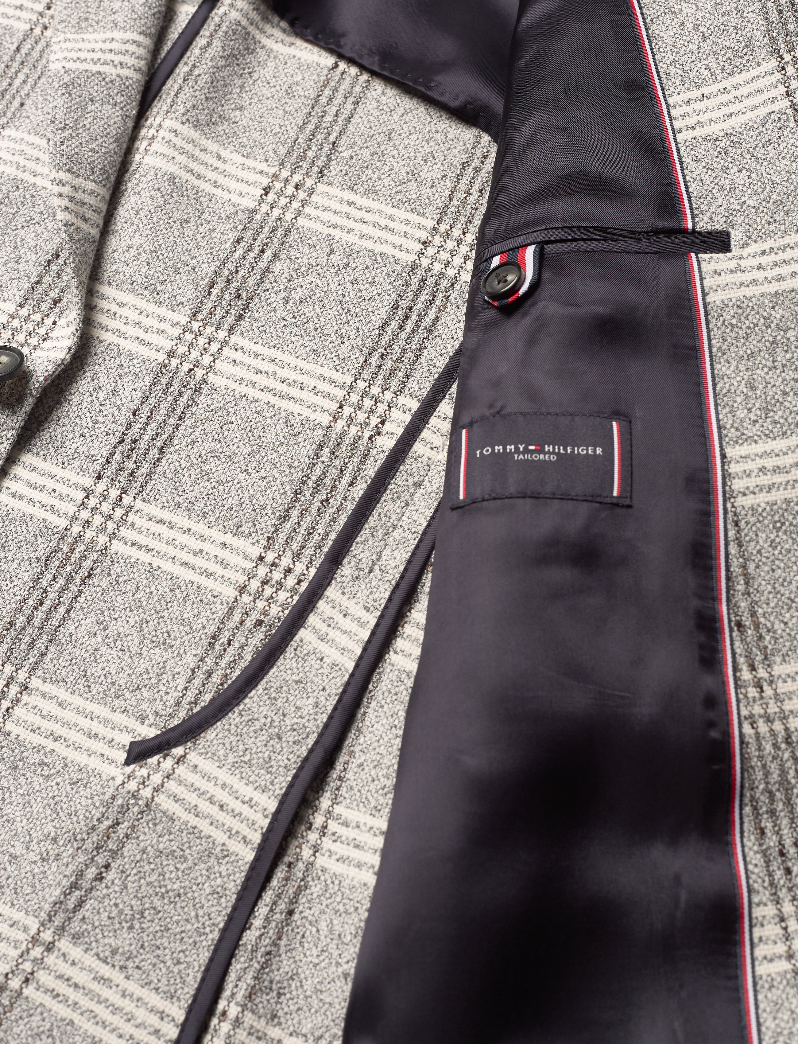 Tommy Hilfiger Tailored - SOFT CONSTRUCTED CHE - white check 05 - 4