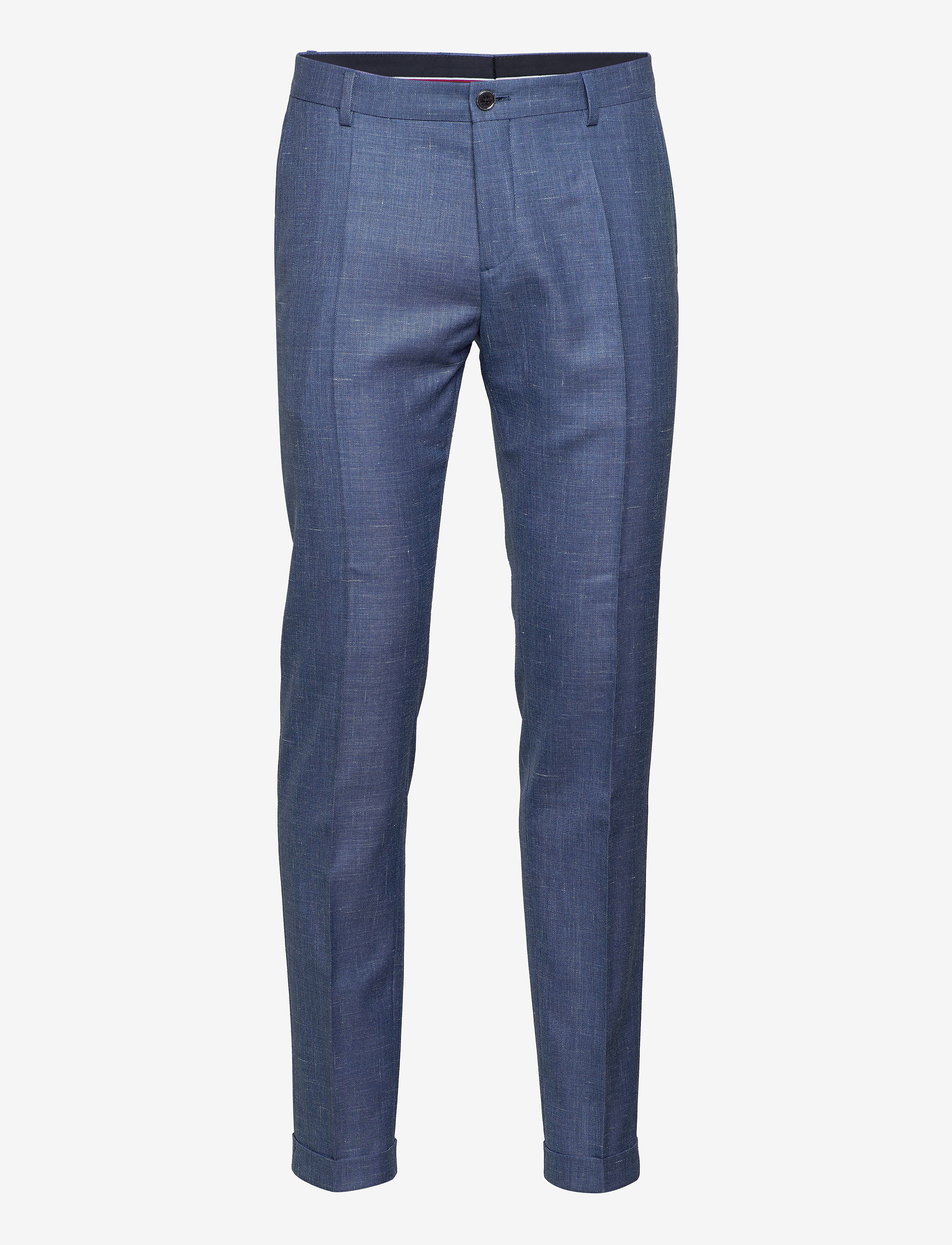 Tommy Hilfiger Tailored - SLIM FIT DB SUIT WITH TURN UP - blue heather 05 - 2