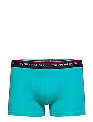 Tommy Hilfiger - 3P TRUNK - boxer briefs - aquatic teal/dark ash/electric blue - 2