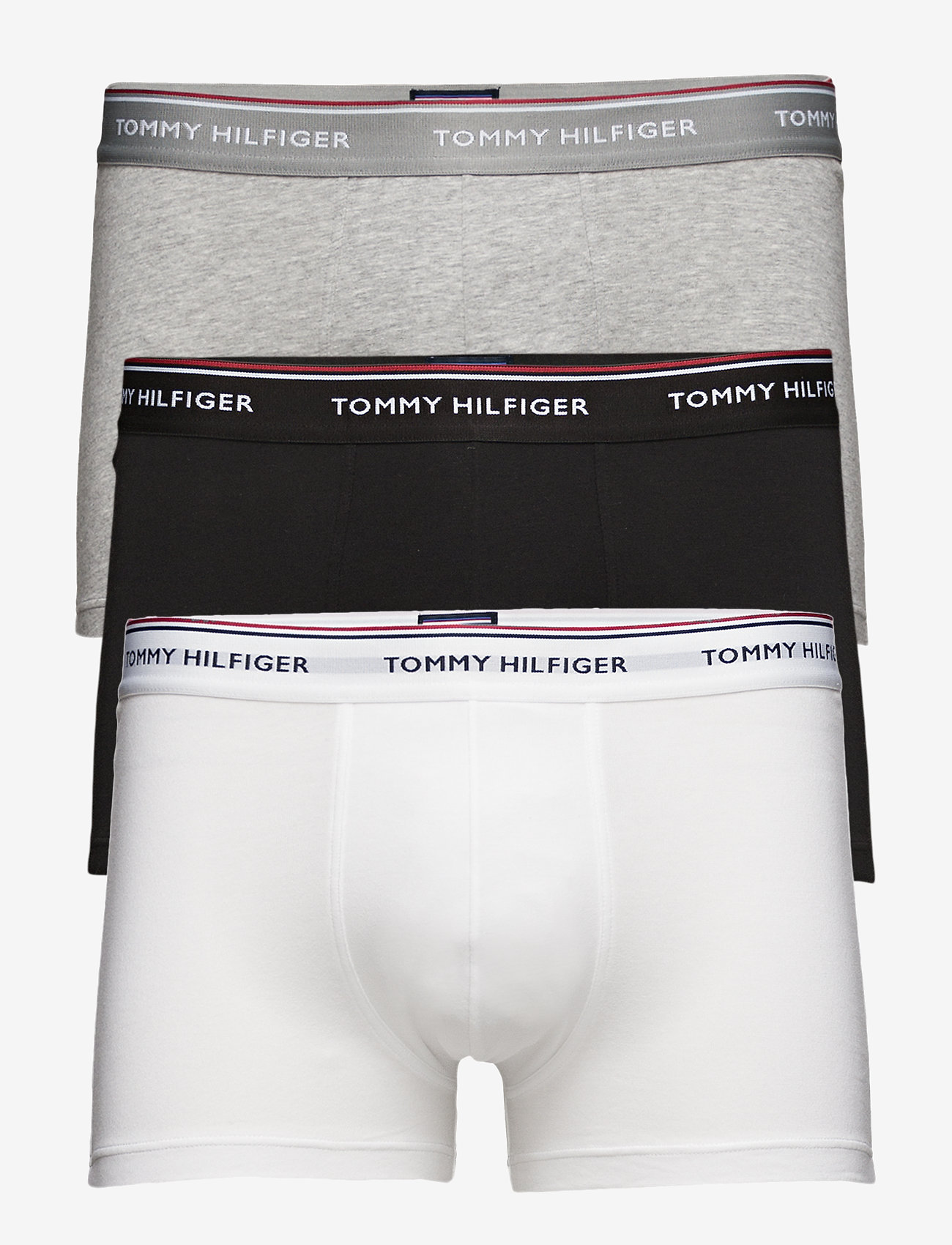 Tommy Hilfiger - 3P TRUNK - multipack underbukser - black/grey heather/white - 1