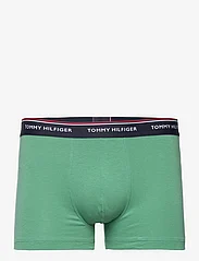 Tommy Hilfiger - 3P TRUNK - boxershorts - blue ink/central green/light cast - 2