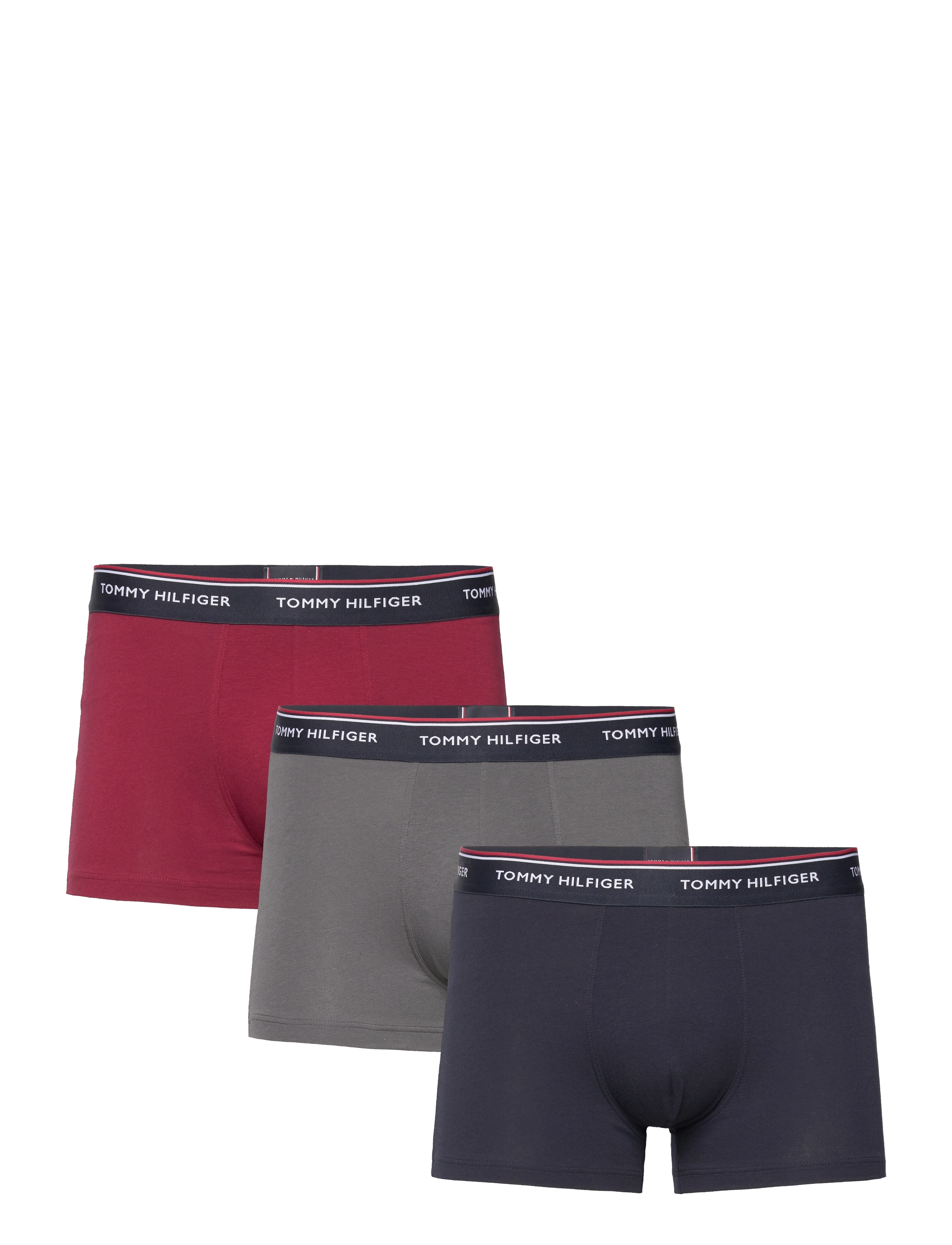 Tommy Hilfiger - 3P TRUNK - ds sky/dark ash/rouge - 0