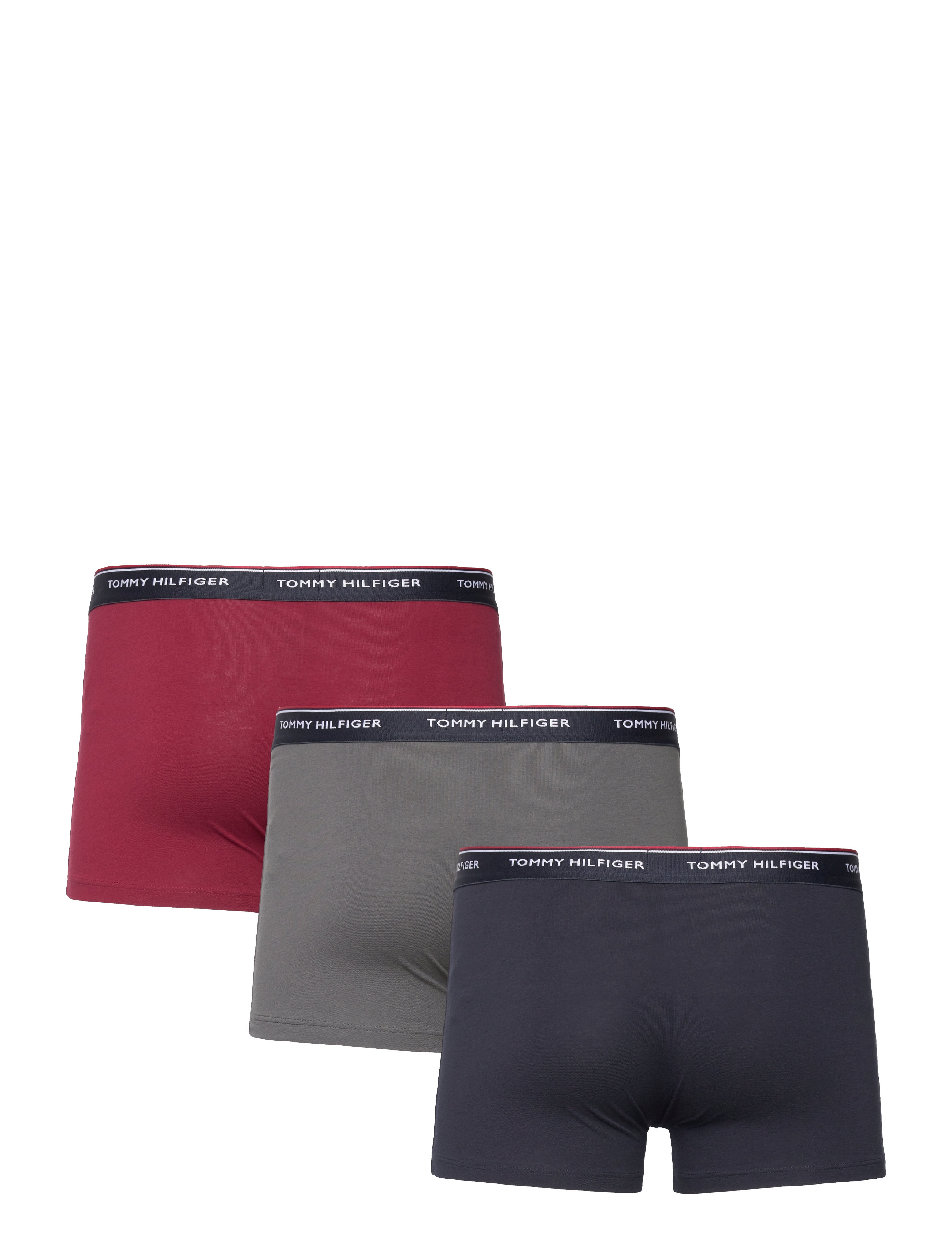Tommy Hilfiger - 3P TRUNK - ds sky/dark ash/rouge - 1